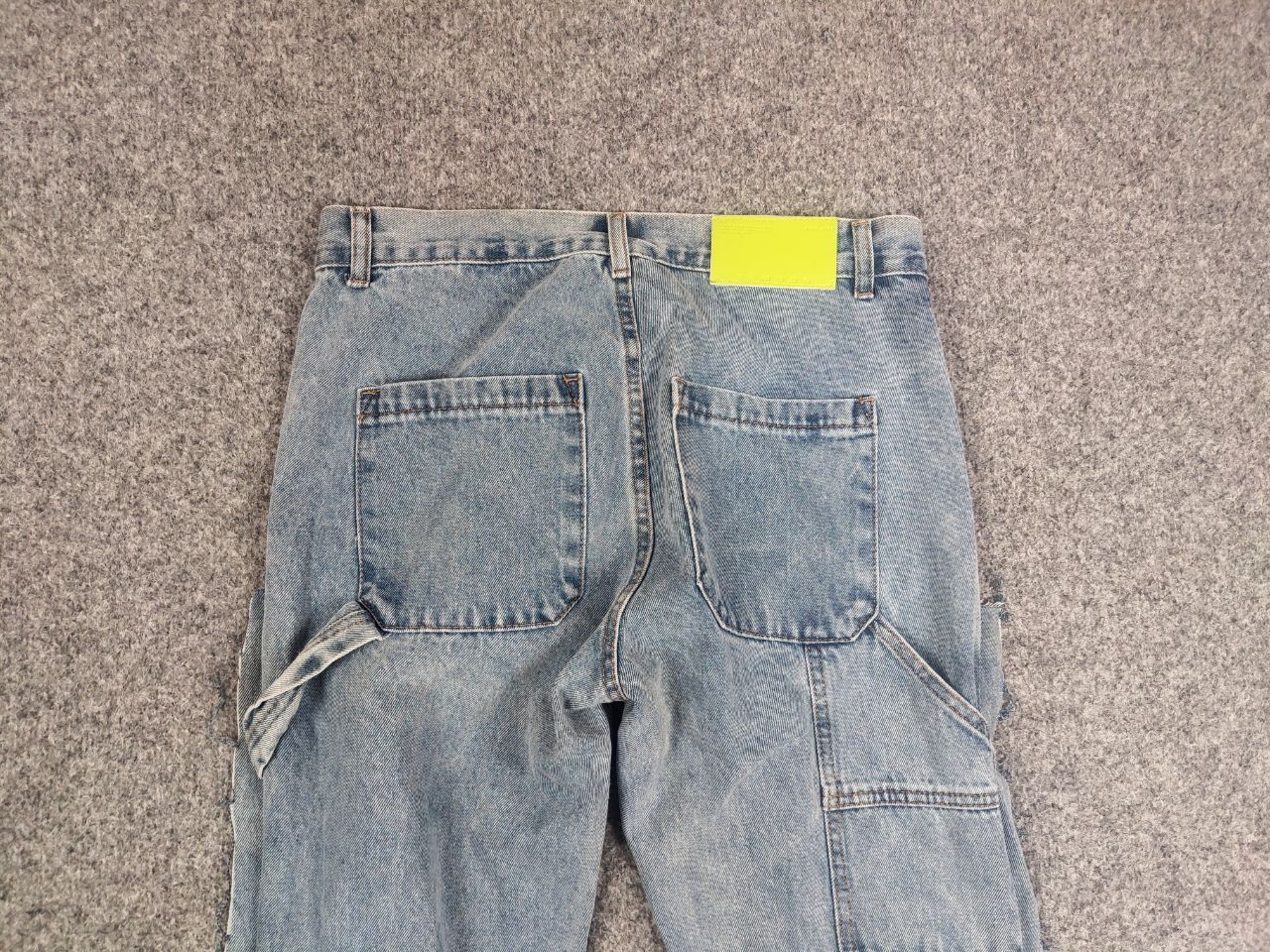 Japanese Brand Vintage if six was nine yohji Style Flared Denim Jeans Y2K Size US 32 / EU 48 - 7 Thumbnail