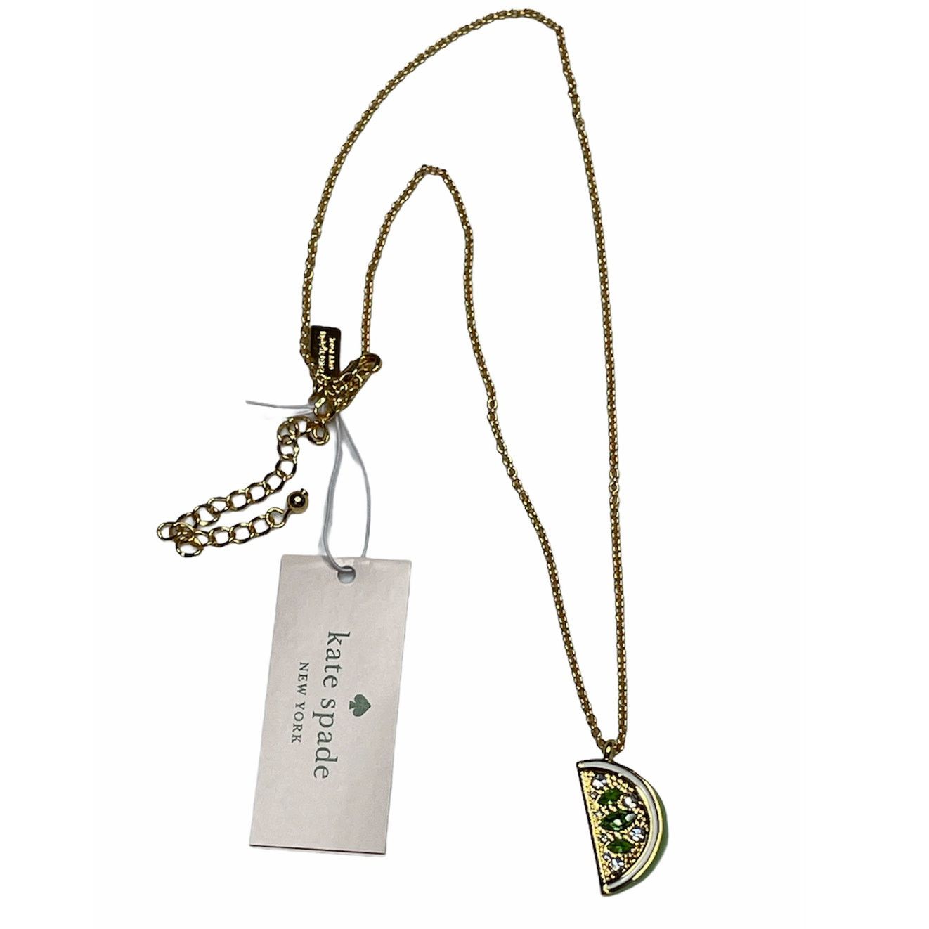 Kate Spade Kate Spade Lime Mini Pendant Necklace Size ONE SIZE - 4 Thumbnail