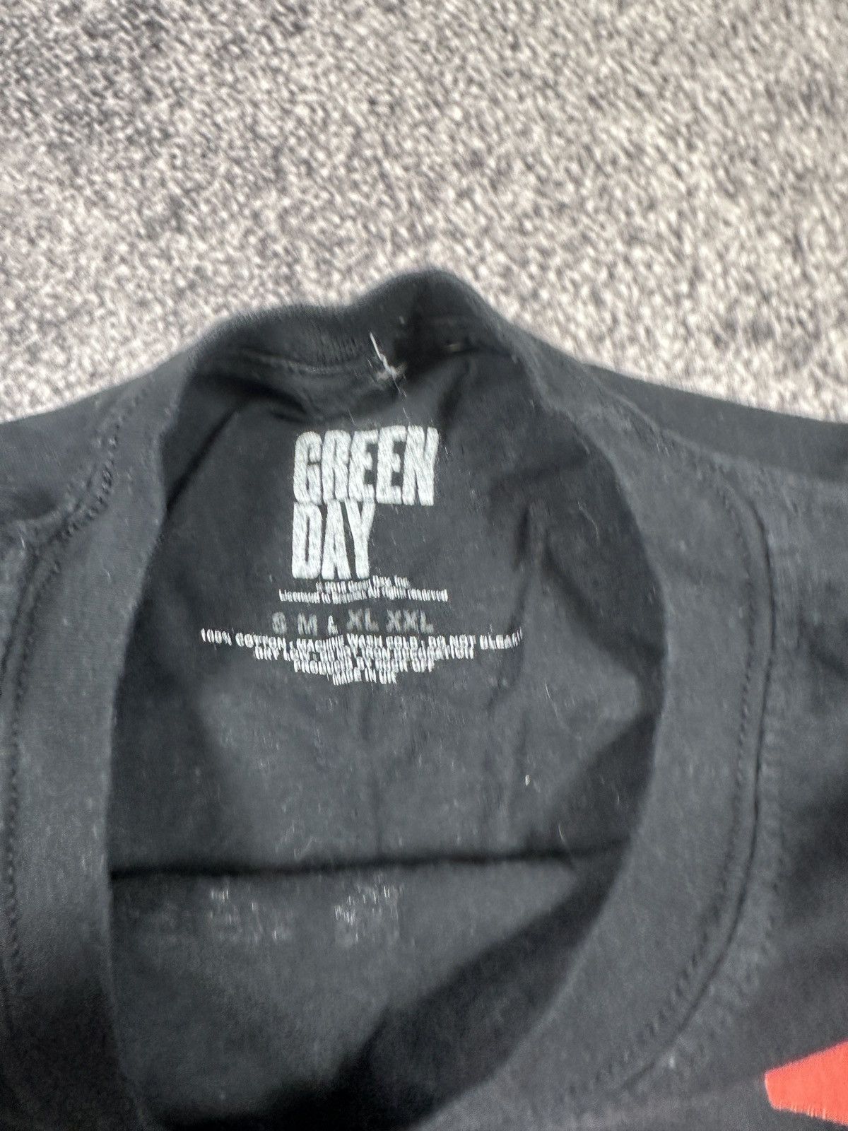 Band Tees Green Day American Idiot Logo T-shirt Usa Streetwear Rare L Size US L / EU 52-54 / 3 - 3 Thumbnail