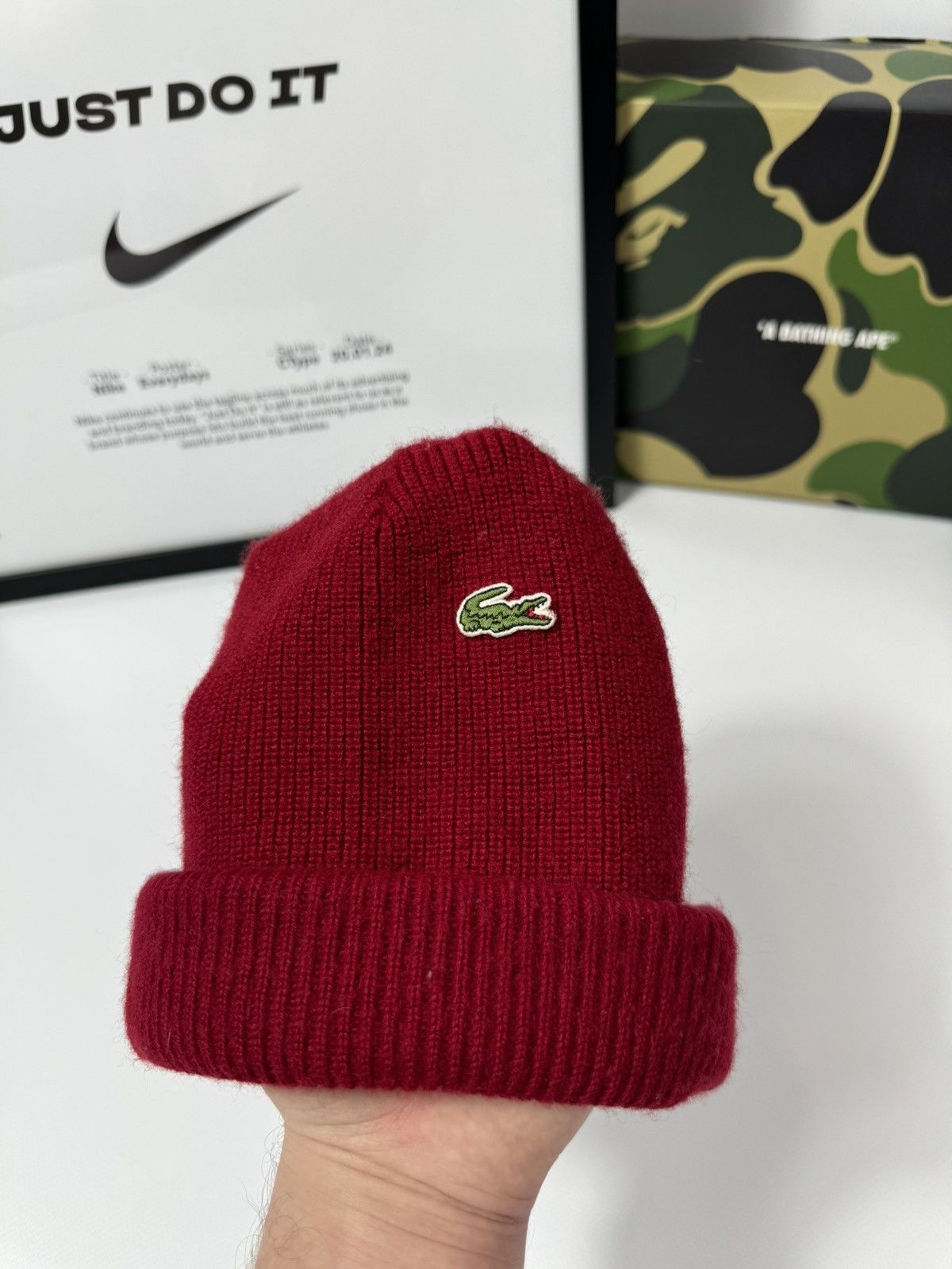 Lacoste Vintage Lacoste Hat Size ONE SIZE - 1 Thumbnail