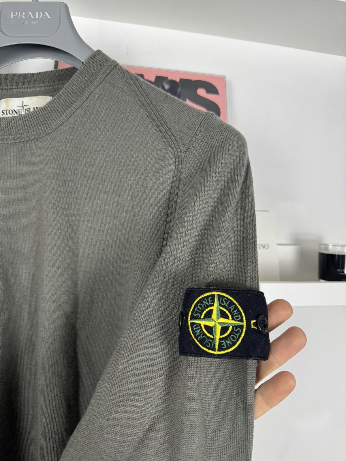 Stone Island Stone Island Jumper Knit sweater designer streetwear casual Size US M / EU 48-50 / 2 - 2 Thumbnail