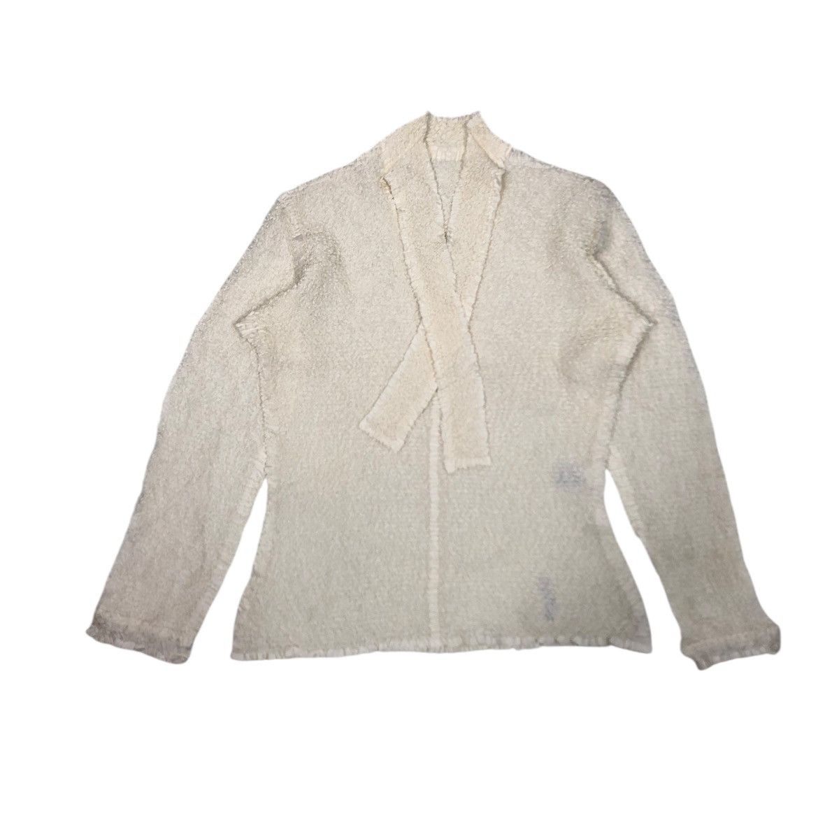 Yoshiyuki Konishi 🔥VINTAGE PLEATED PULL OVER CROPPED YOSHIYUKI KONISHI Size M / US 6-8 / IT 42-44 - 1 Thumbnail