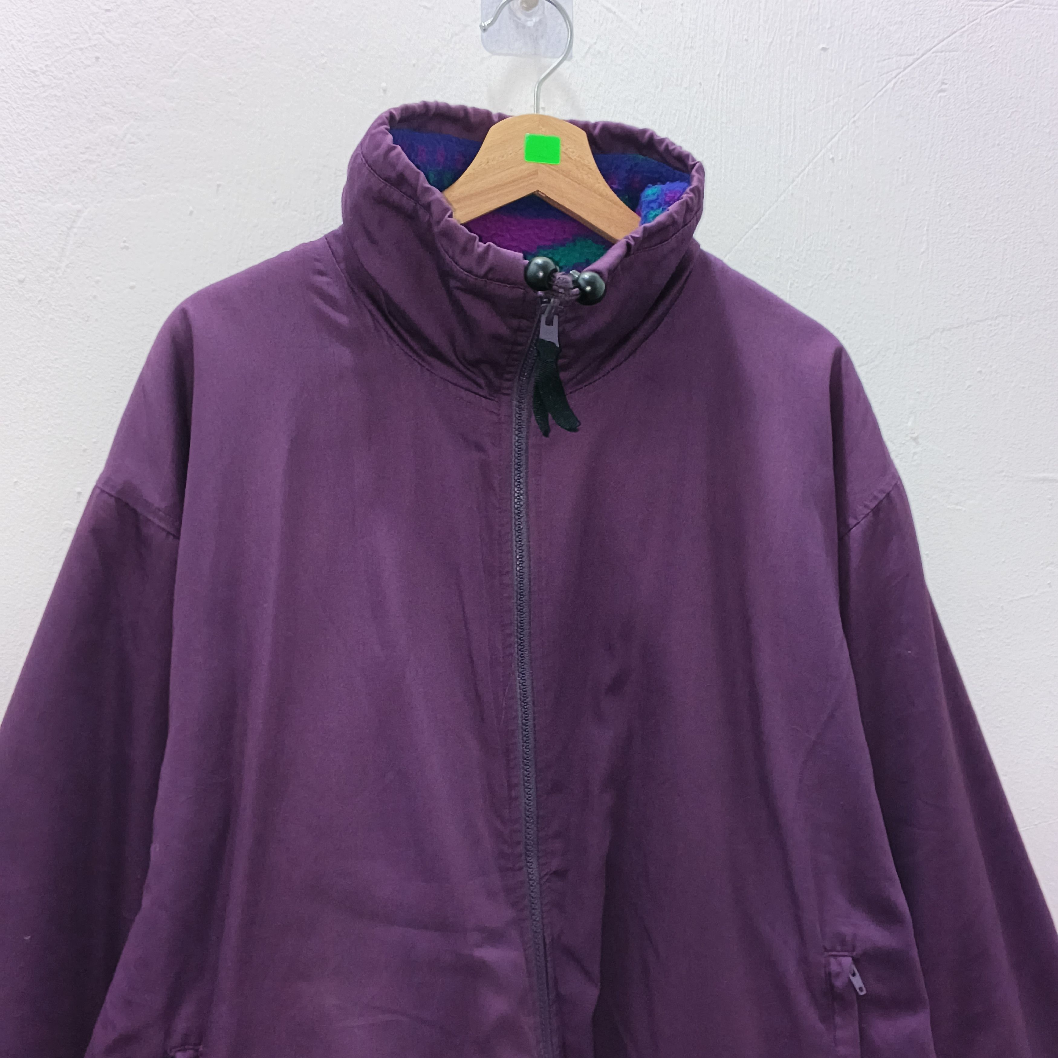 Japanese Brand Vintage 90's Riversible Woolrich Fleece Winter Zip-Up Size US XL / EU 56 / 4 - 5 Thumbnail