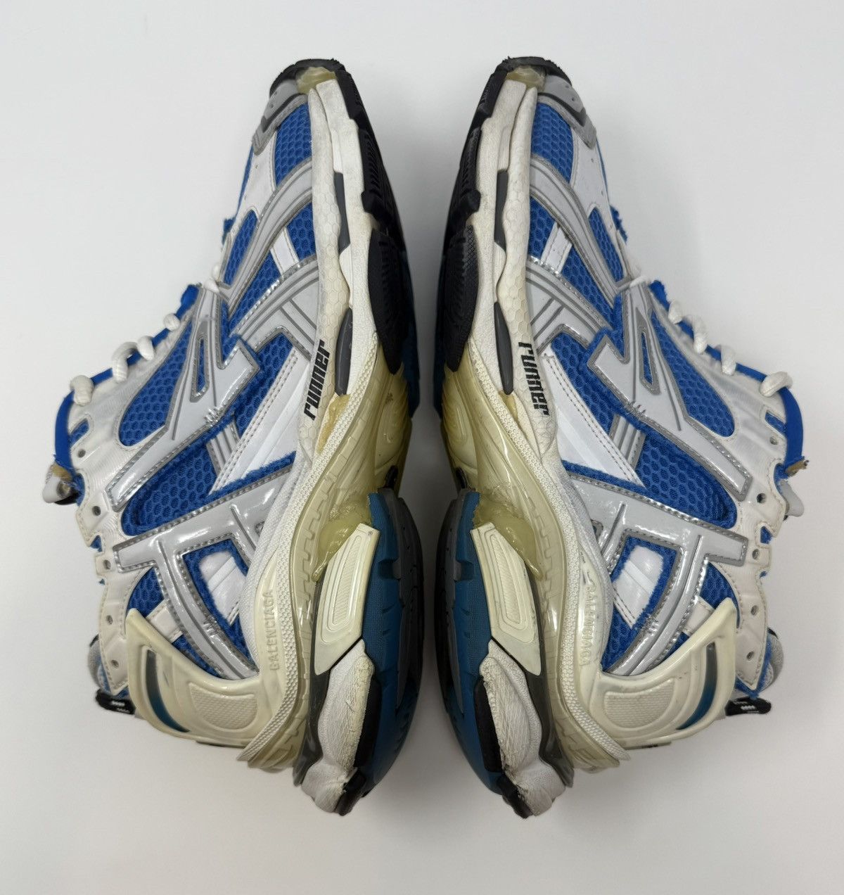 Balenciaga Balenciaga Runner Sneaker Blue/White Size US 10 / EU 43 - 3 Thumbnail