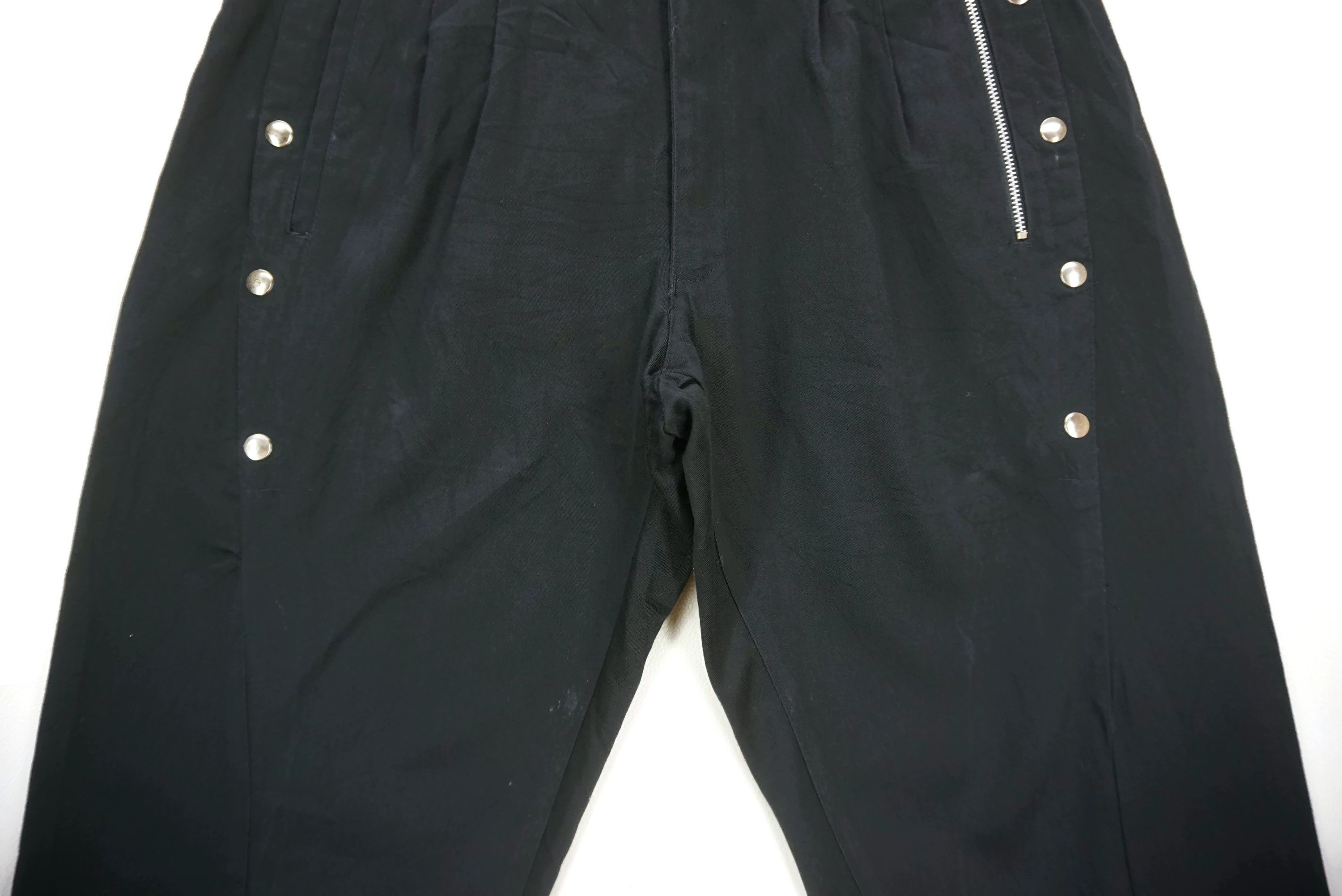 Japanese Brand Neo Blood Tokyo Pants W29xL32 Studded Bondage Diagonal Leg Size US 29 - 5 Thumbnail
