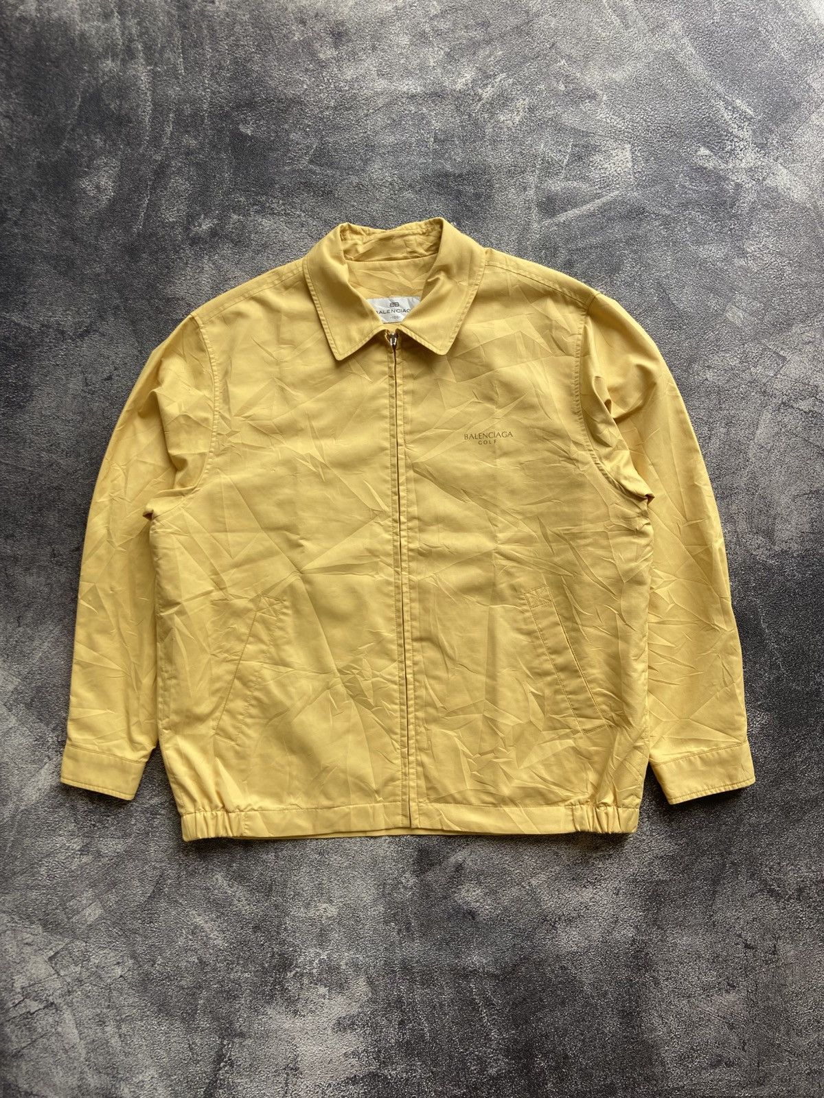 Balenciaga Balenciaga Golf Jacket SpellOut Size US L / EU 52-54 / 3 - 1 Thumbnail