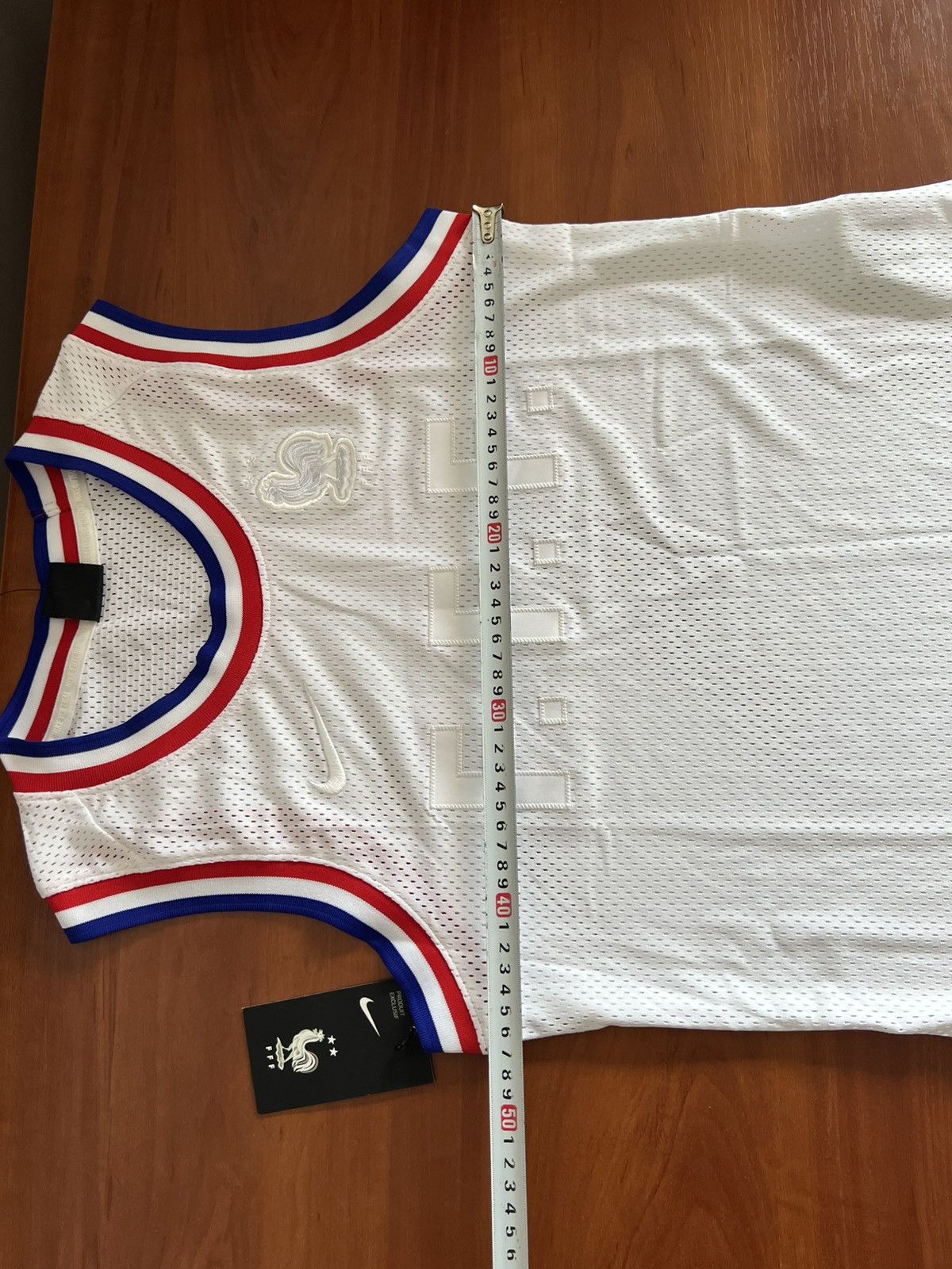 Nike NWT 2020 FFF FRANCE TEAM FOOTBALL/BASKETBALL JERSEY VESTNIKE Size US S / EU 44-46 / 1 - 14 Thumbnail