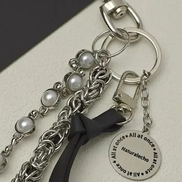 Japanese Brand 2 Layer Natural Echo Pearled Wallet Chain Size ONE SIZE - 3 Thumbnail