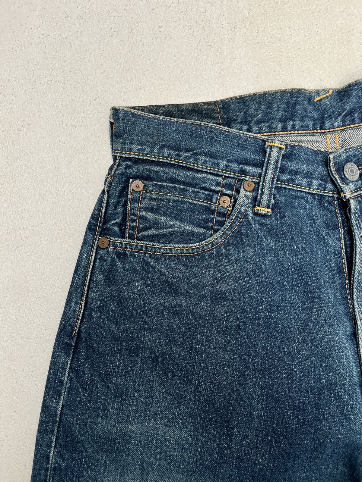 Evisu Evisu No.2 Hand Painted Daicock Selvedge Jeans Size US 30 / EU 46 - 10 Thumbnail