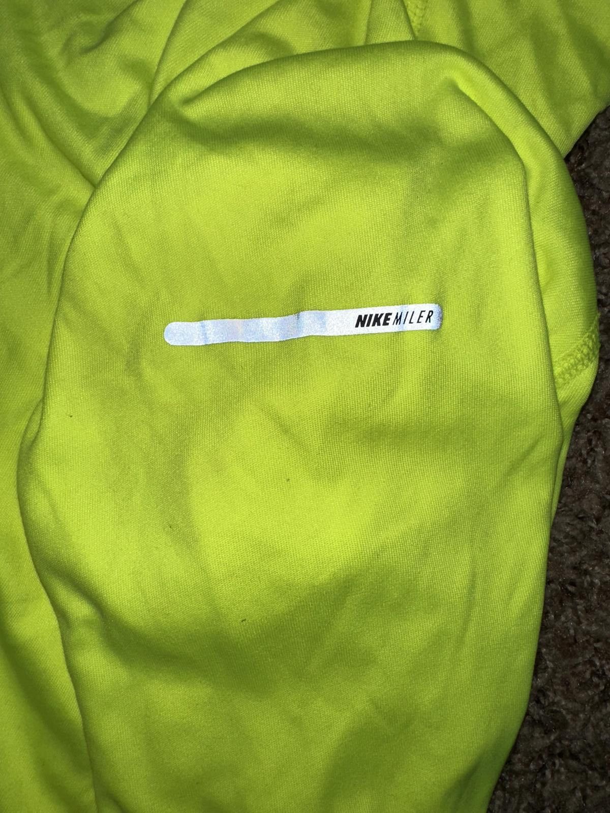 Nike Nike Women's (S) Miler Running Volt Long Sleeve Shirt Size XS / US 0-2 / IT 36-38 - 3 Thumbnail