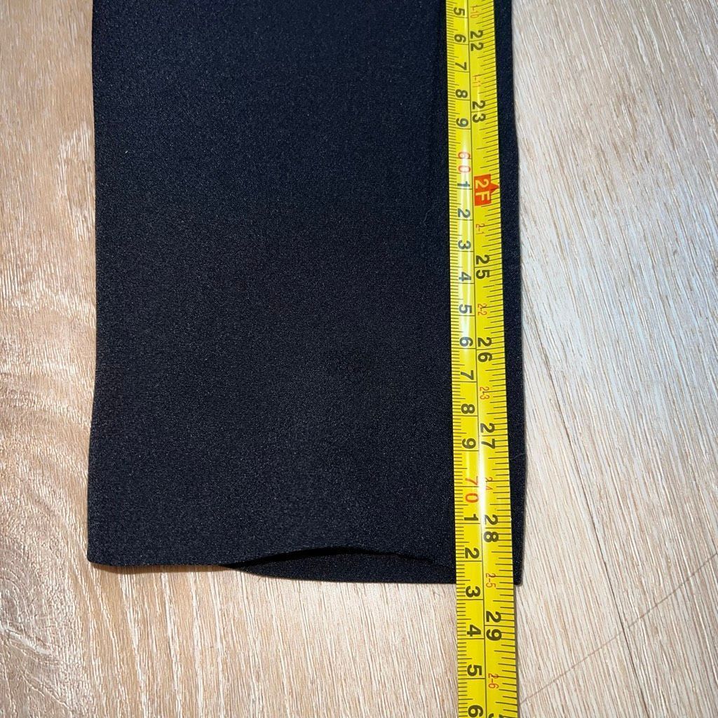 Worthington Worthington Black Slim Leg Trousers Fitted Pants, Profession Size 28" / US 6 / IT 42 - 5 Thumbnail