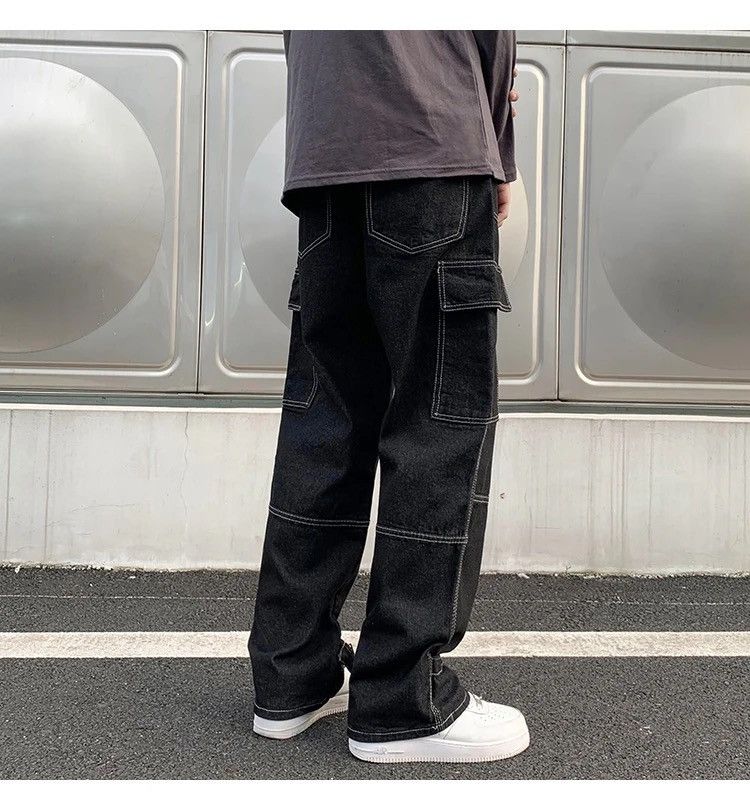 Jean Skateboard Baggy Carpenter Denim Jeans Cargo y2k Size US 32 / EU 48 - 4 Thumbnail