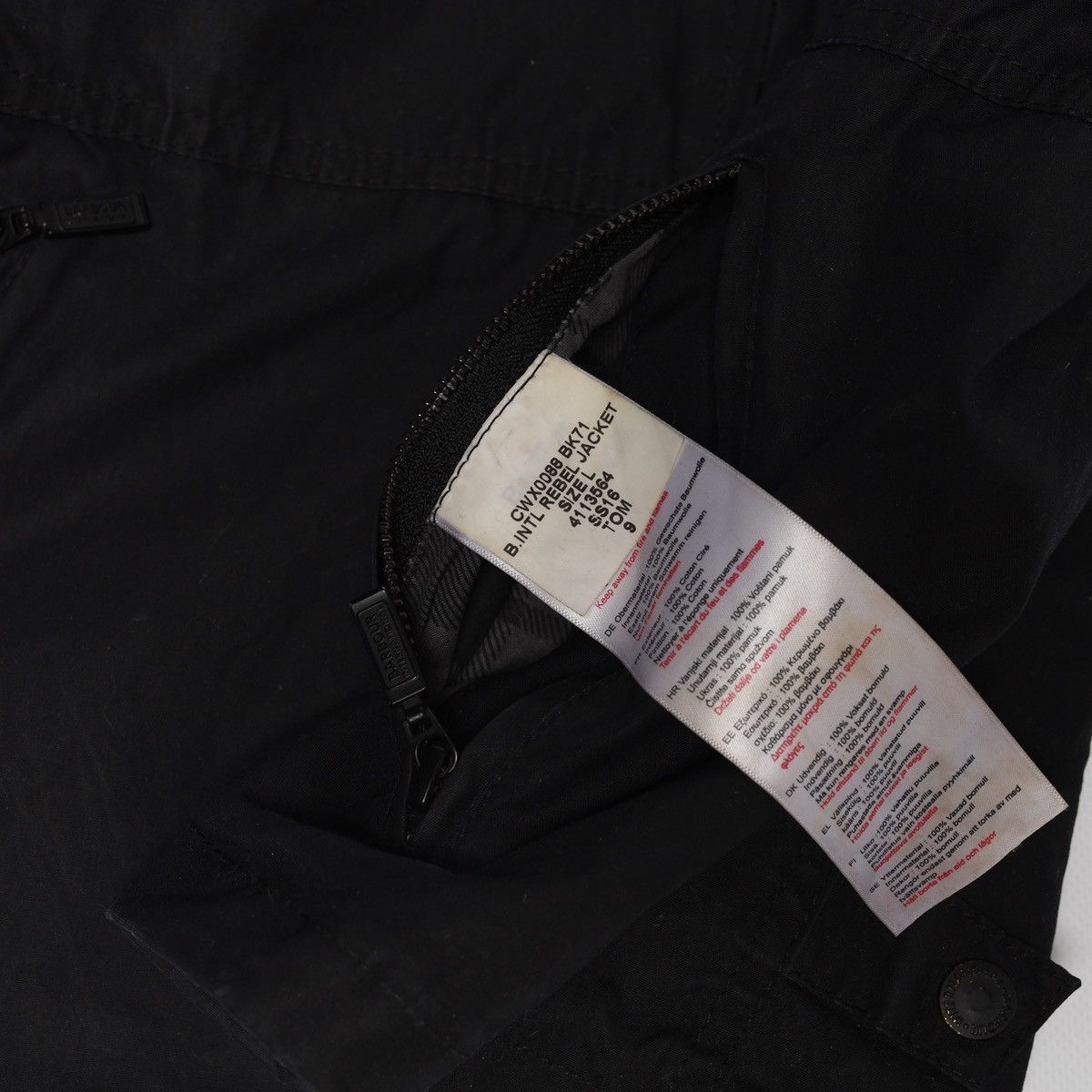 Barbour Barbour International Rebel Jacket Wax Size XS / US 0-2 / IT 36-38 - 15 Thumbnail
