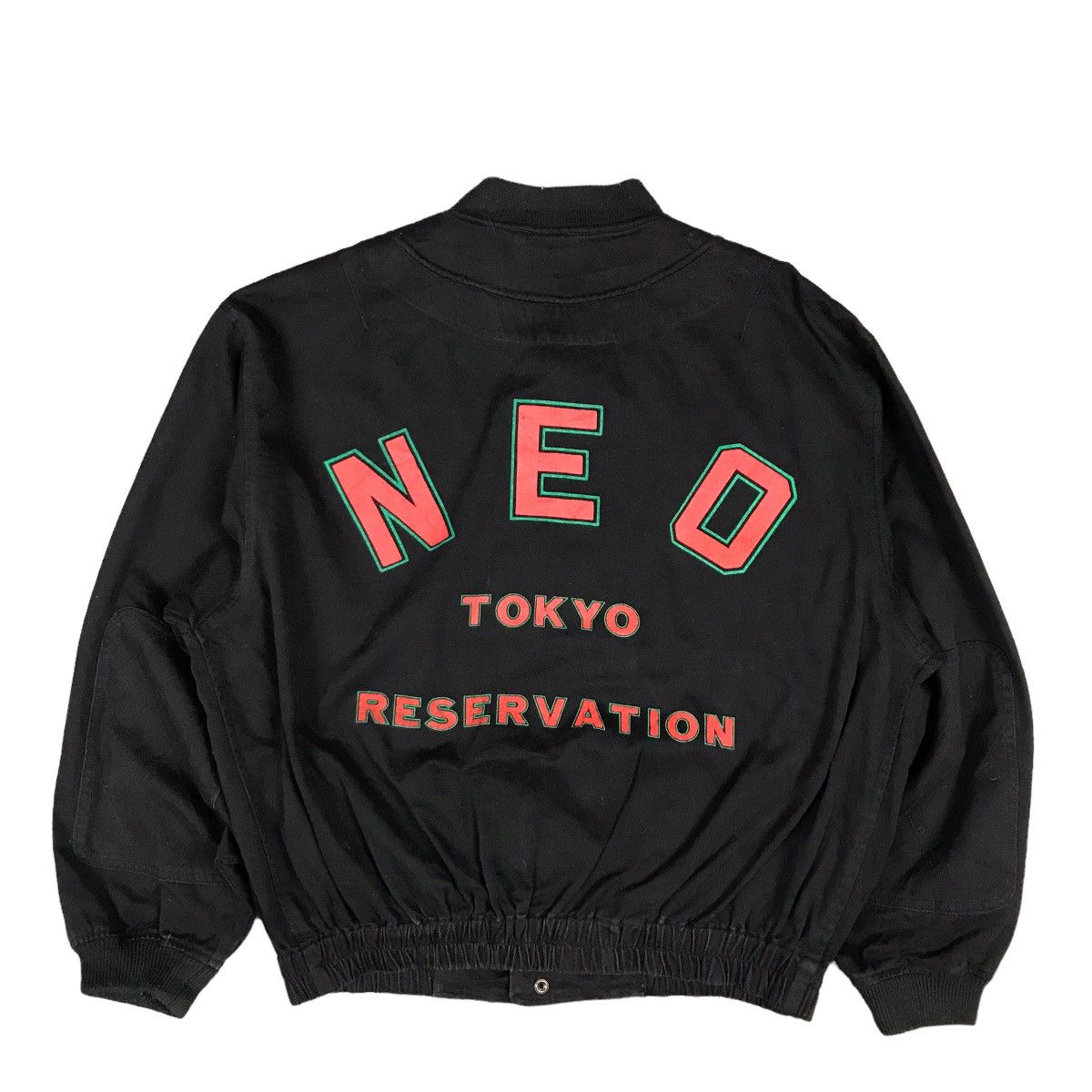 Japanese Brand NEO TOKYO RESERVATION BOMBER SNAP BUTTON JACKET Size US M / EU 48-50 / 2 - 1 Thumbnail