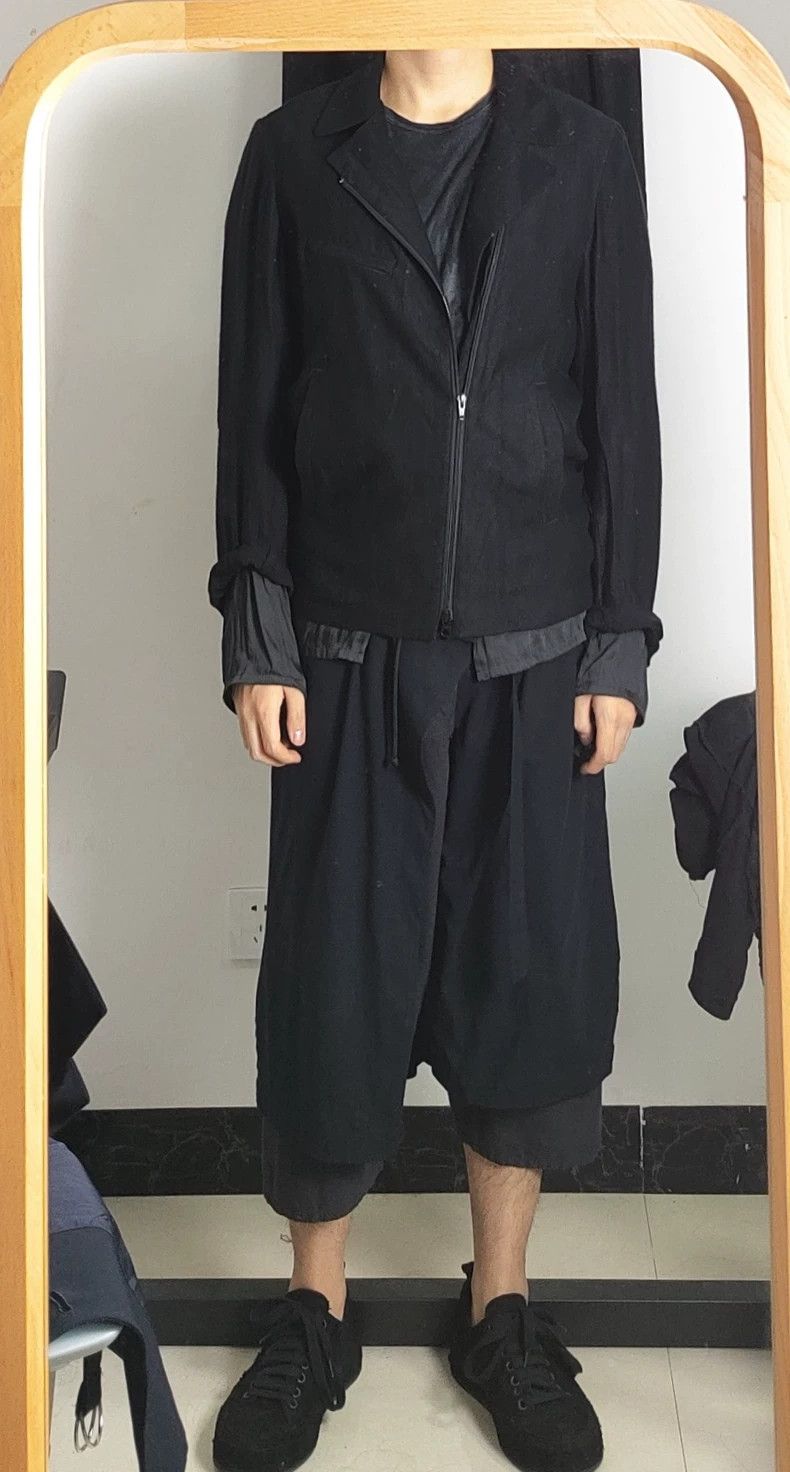 Yohji Yamamoto Yohji Yamamoto 14ss double biker jacket 2505-Nextarrow Size US XL / EU 56 / 4 - 9 Thumbnail