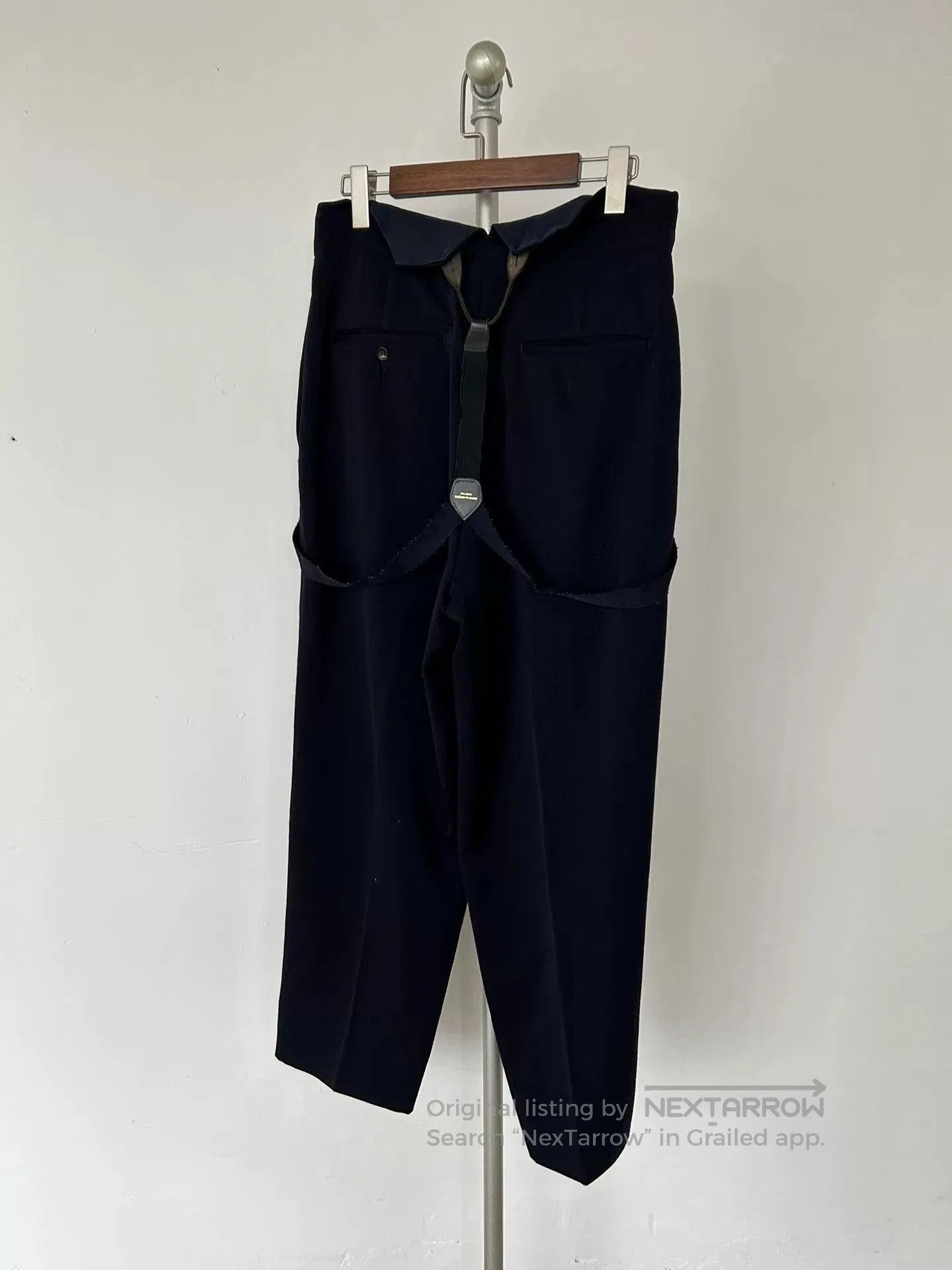 Comme des Garcons Homme Plus Comme des Garcons Homme Plus Wool Suspender Pants. Size US 32 / EU 48 - 4 Thumbnail