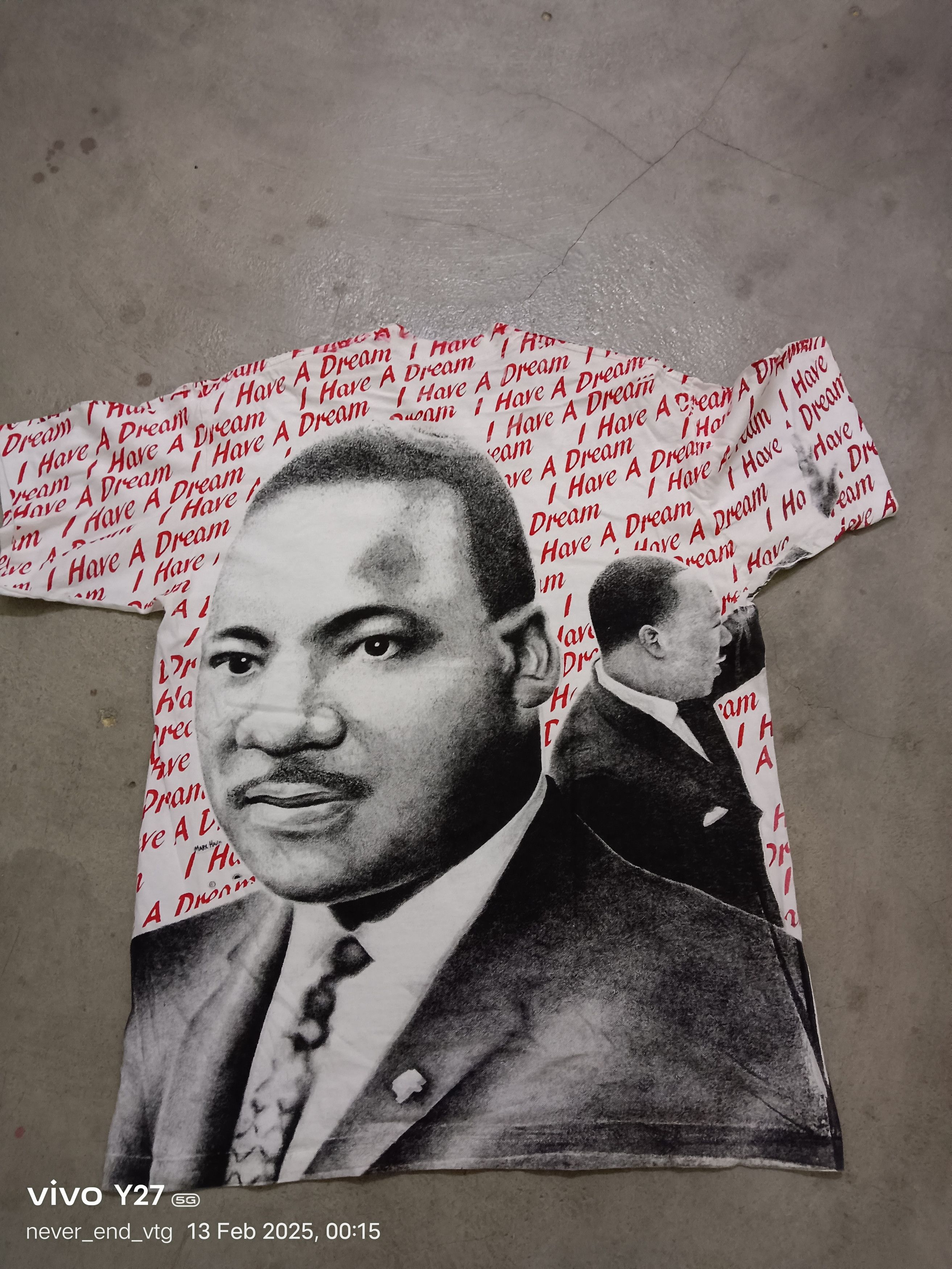 Vintage VINTAGE MARTIN LUTHER Size US XL / EU 56 / 4 - 2 Thumbnail
