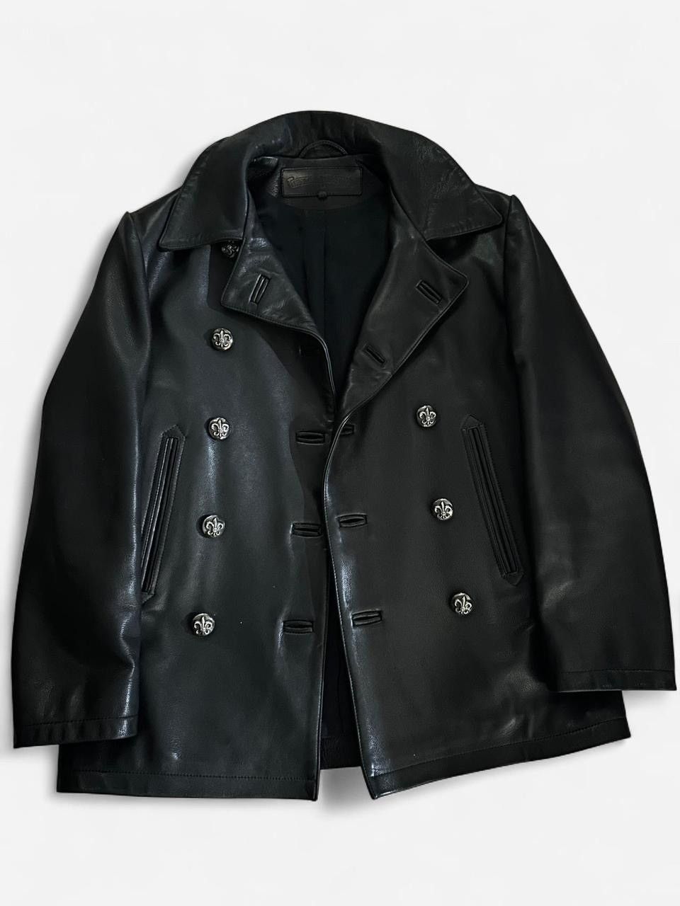 Chrome Hearts Chrome Hearts Double Breasted Leather Jacket Size US M / EU 48-50 / 2 - 1 Thumbnail