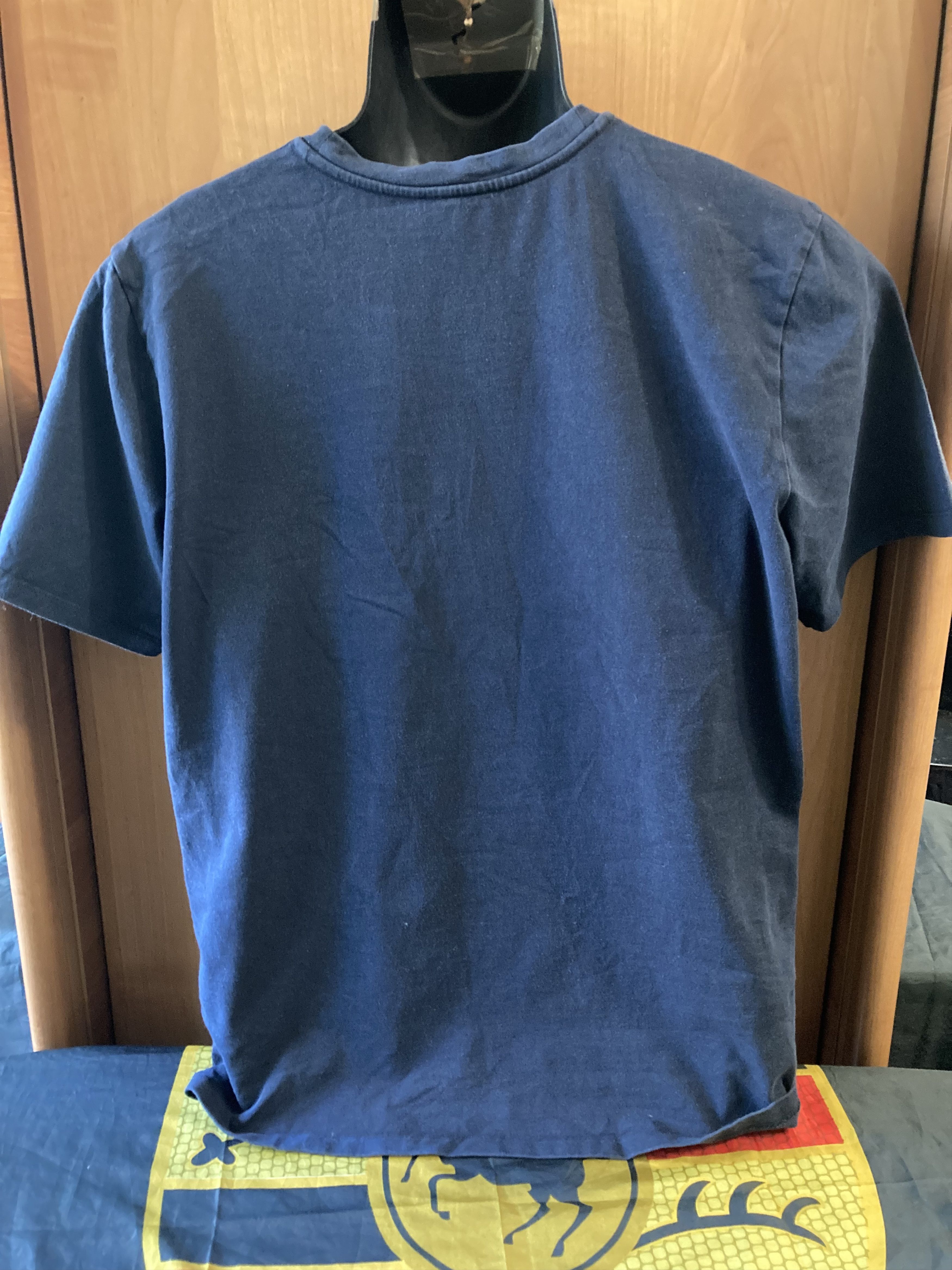 A.P.C. A.P.C. x RTH Peace Logo Sign Blue T Shirt Size US L / EU 52-54 / 3 - 2 Thumbnail
