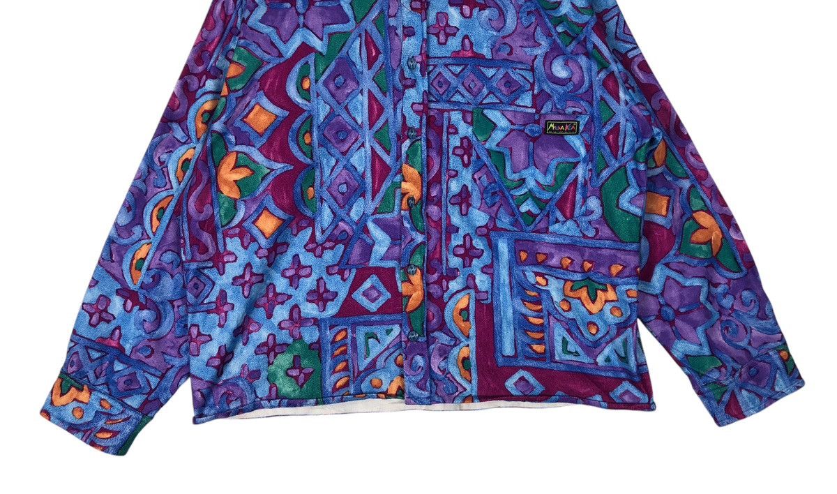Art Comes First × Japanese Brand Mauna Kea Hawaii Micro Fleece Button Ups Art Graphic Size US L / EU 52-54 / 3 - 7 Thumbnail