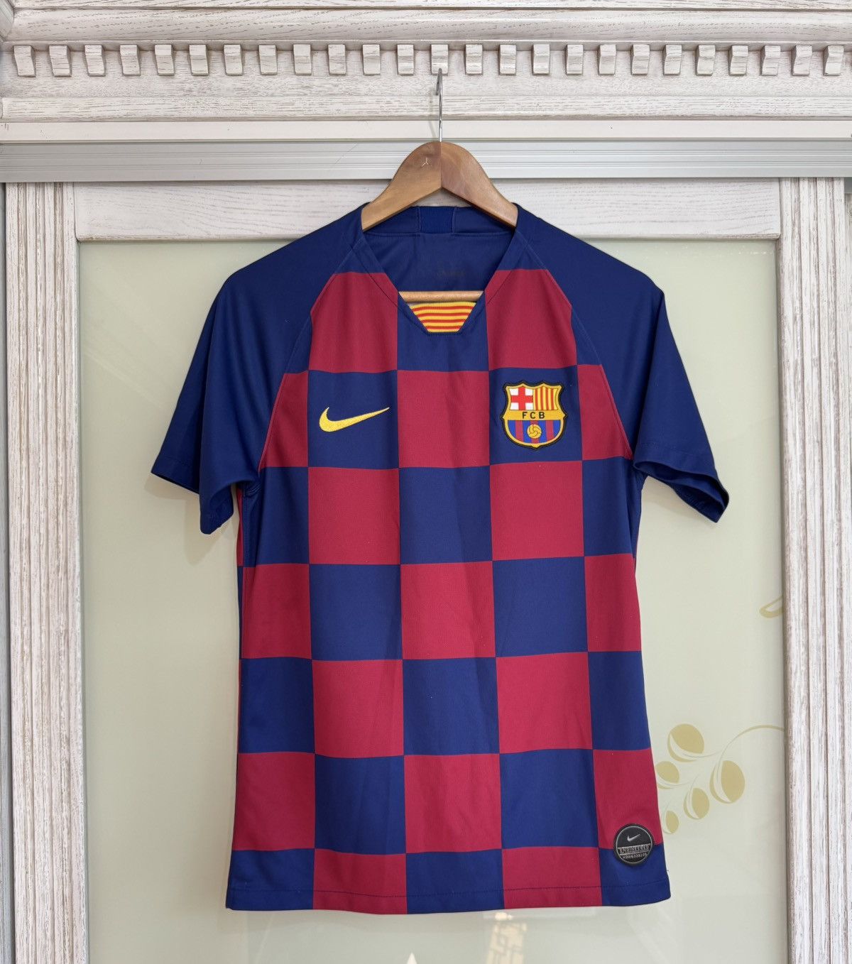 Nike Barcelona 2020-2021 Home Soccer Jersey Football Kit Shirt Size US S / EU 44-46 / 1 - 1 Thumbnail