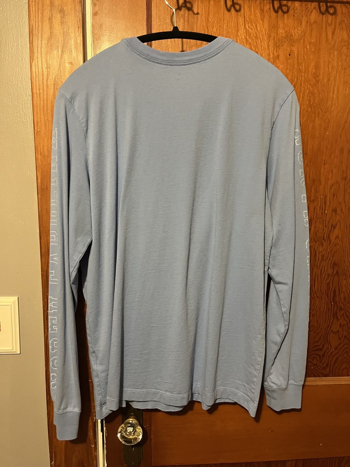 Jordan Brand × Nike UNC Jordan x Nike Long Sleeve Logo Tee Size US L / EU 52-54 / 3 - 3 Thumbnail