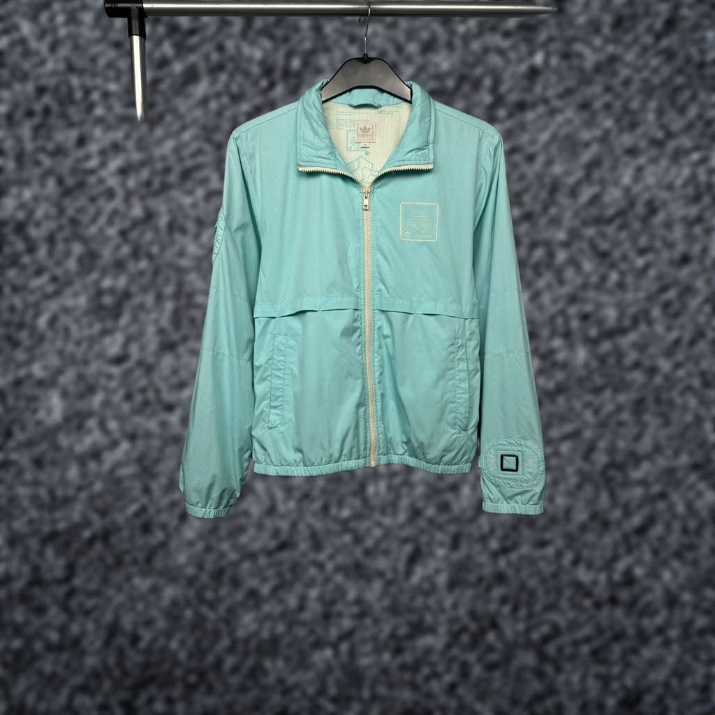 Adidas VINTAGE Adidas Micropacer Womens Jacket S 40s Blue Windbreaker Mens Womens Size S / US 4 / IT 40 - 1 Thumbnail