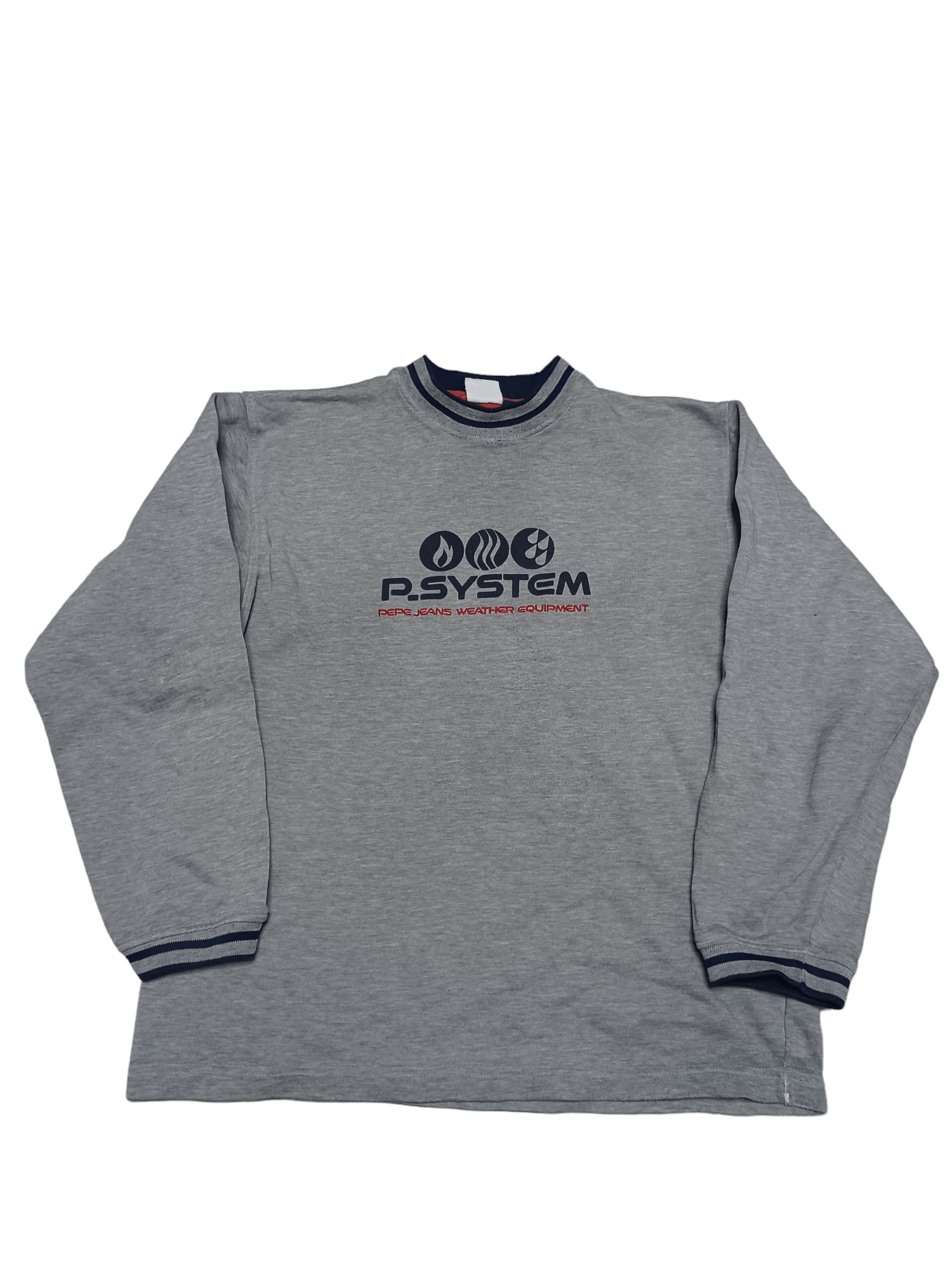 Pepe Jeans PEPE JEANS VINTAGE 90S BOXY SWEATSHIRT BIGLOGO Size US M / EU 48-50 / 2 - 1 Thumbnail