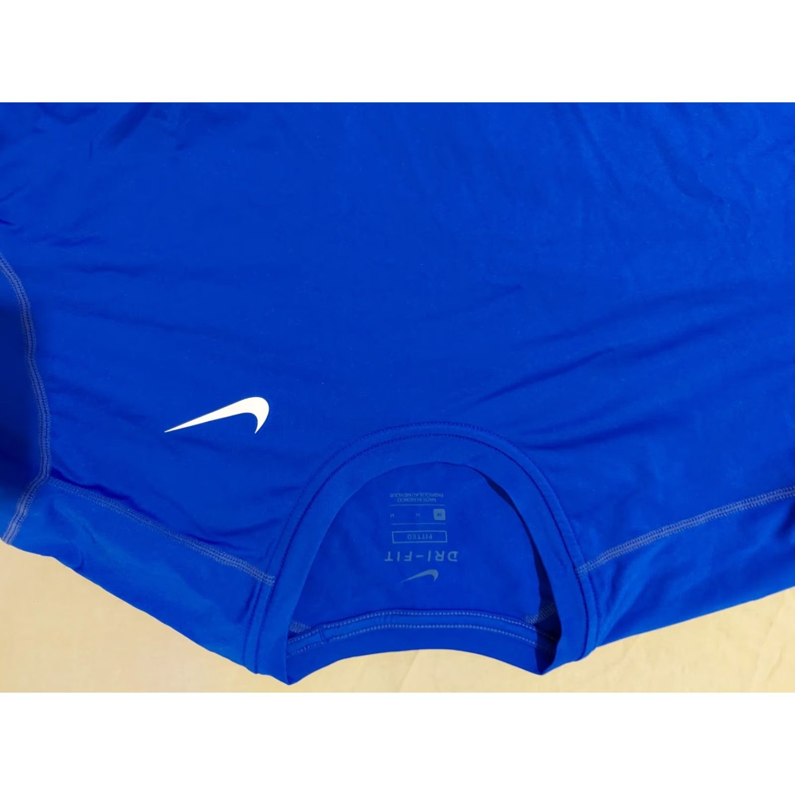 Nike Nike Shirt Mens M Medium Blue Long Sleeve Athletic Gym Workout Size US M / EU 48-50 / 2 - 2 Thumbnail