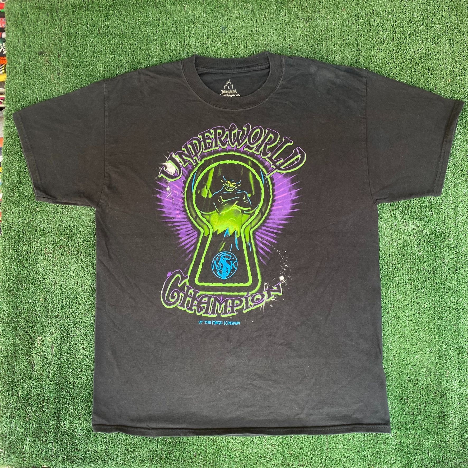 Disney Vintage Y2K Underworld Demon Shirt Disney Movie Villain Tee Size US L / EU 52-54 / 3 - 1 Thumbnail