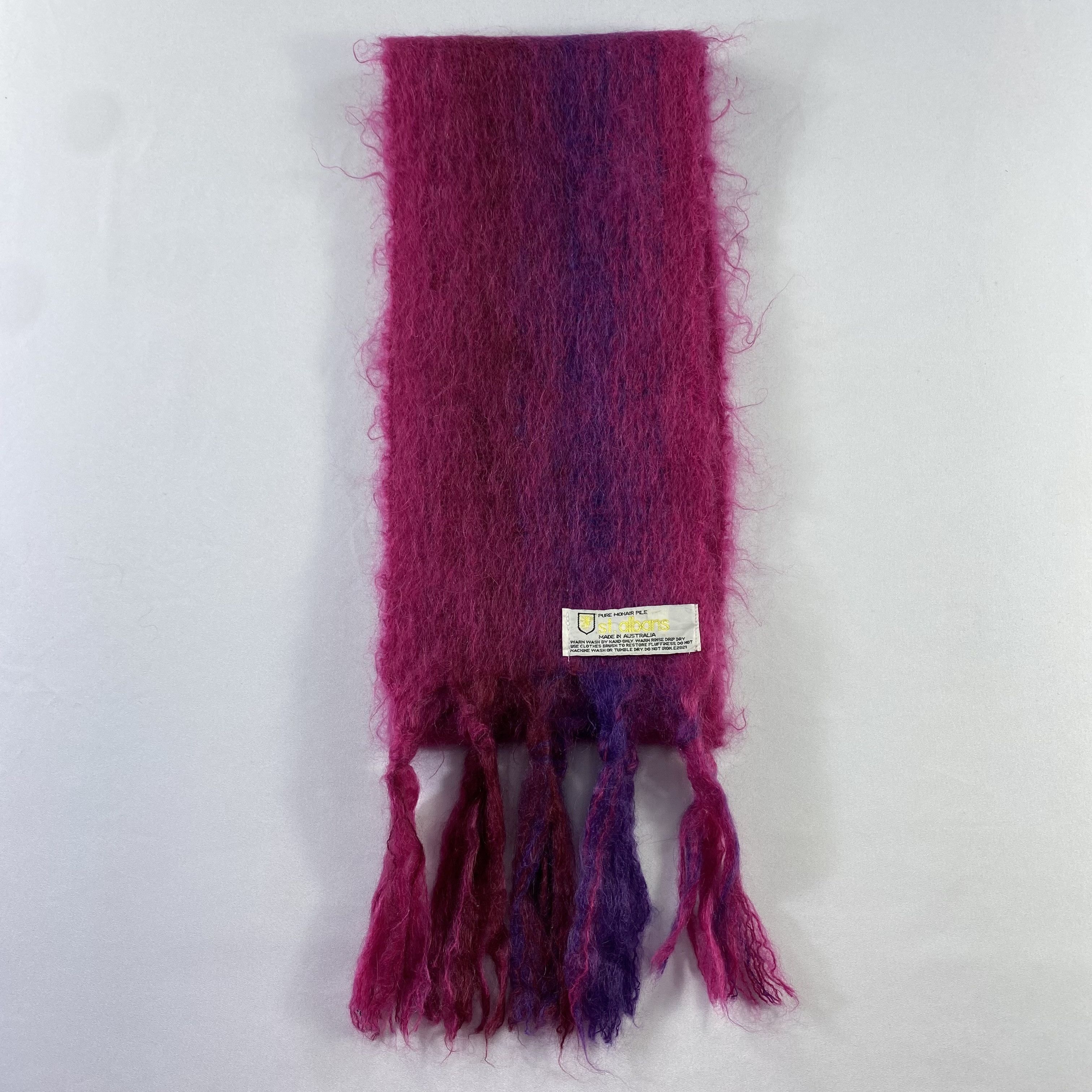 Designer St Albans Mohair Scarf / Muffler / Neckwear Size ONE SIZE - 2 Thumbnail