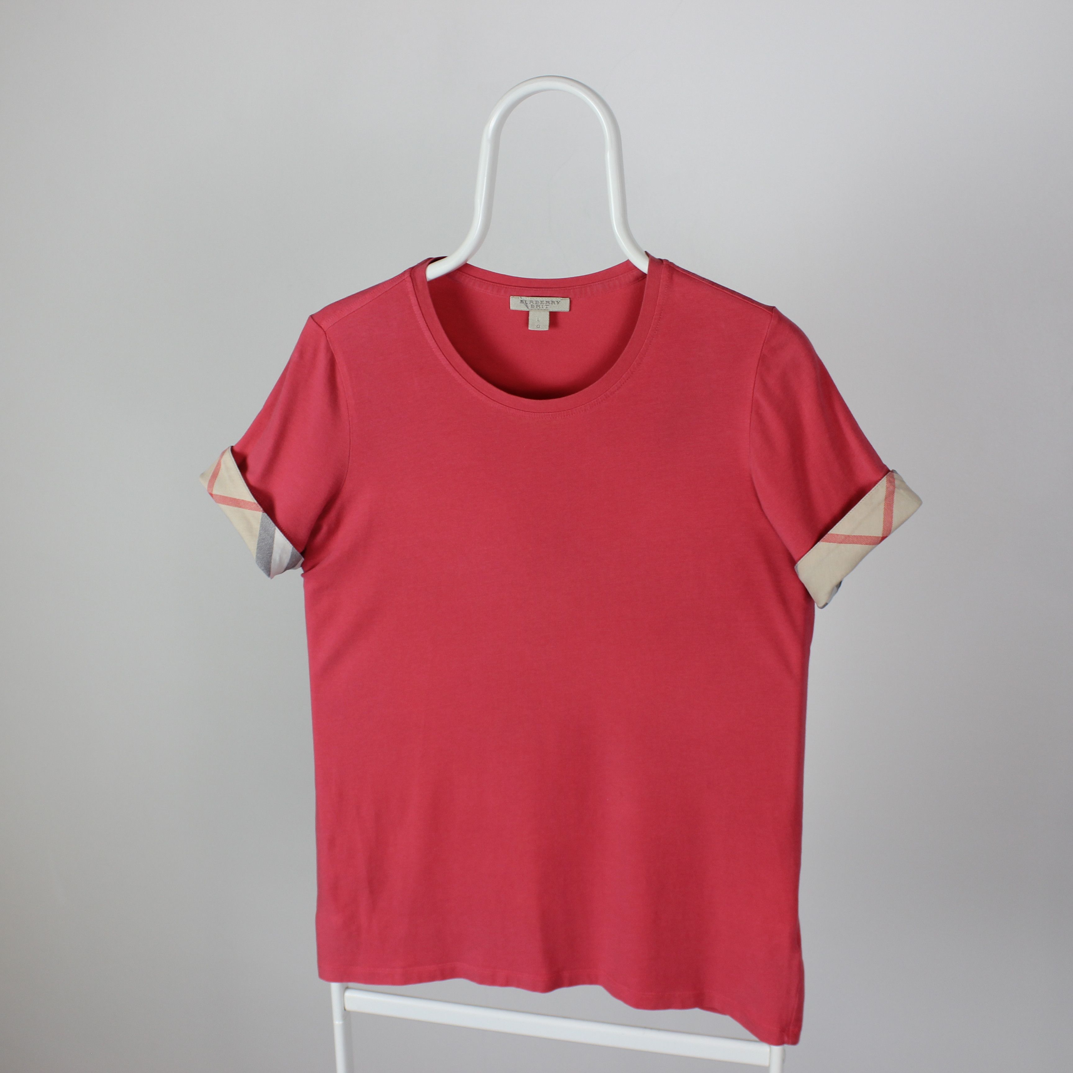 Burberry Burberry blouses cotton women pink L Size L / US 10 / IT 46 - 1 Thumbnail
