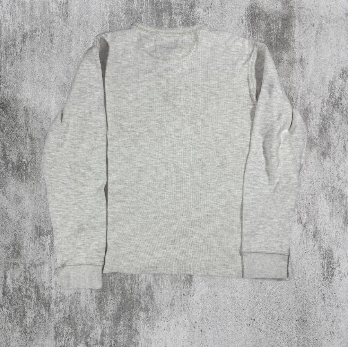 Lucky Brand Vintage Y2K Lucky Brand Beige Henley Shirt Mens Large Size US L / EU 52-54 / 3 - 2 Thumbnail