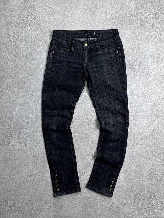 Versace Vintage Versace Baggy Denim Pants Y2K 28 Size US 28 / EU 44 - 2 Thumbnail