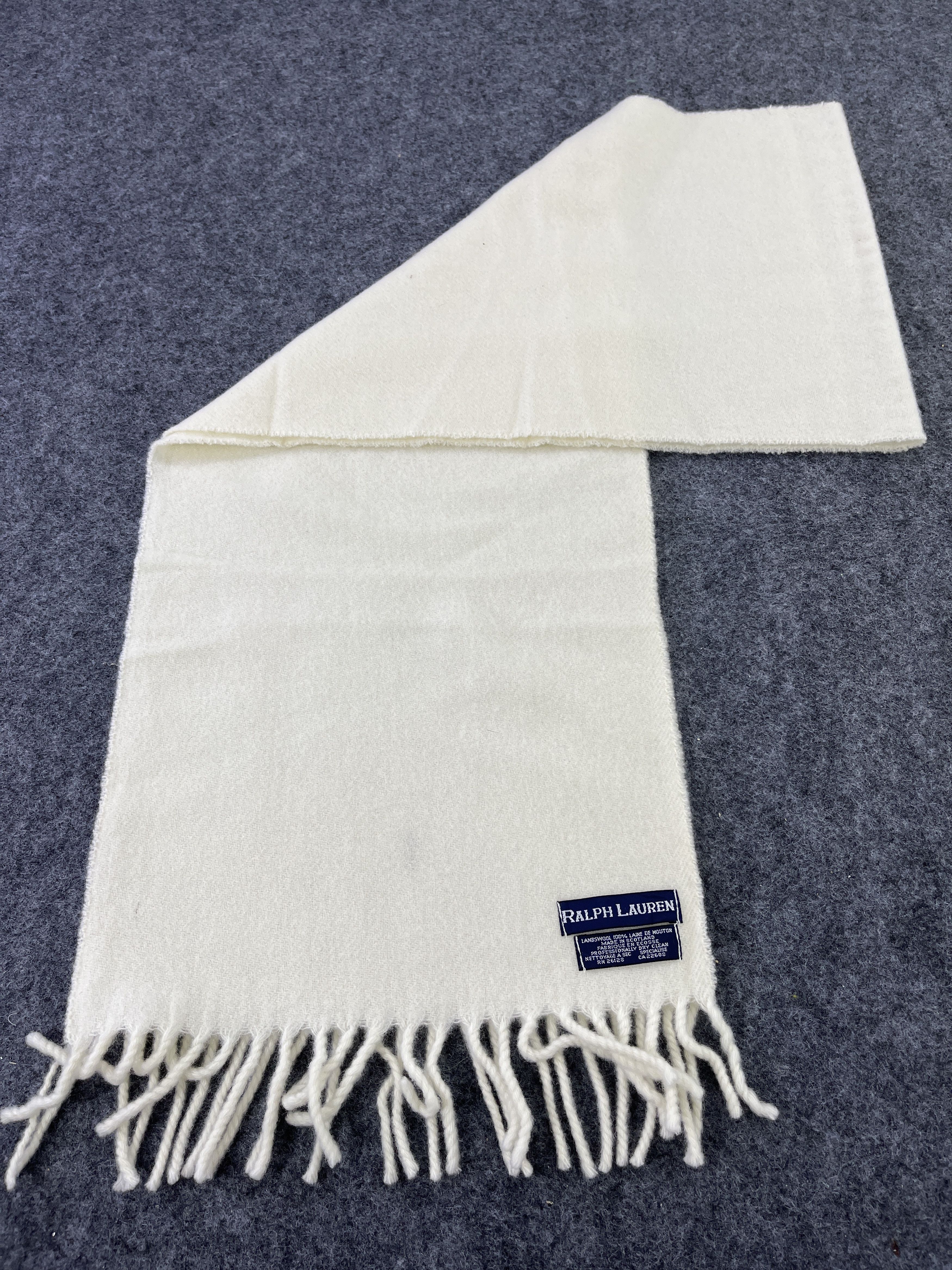 Ralph Lauren × Vintage Ralph Lauren Scarf / Muffler / Neckwear T047 Size ONE SIZE - 4 Thumbnail