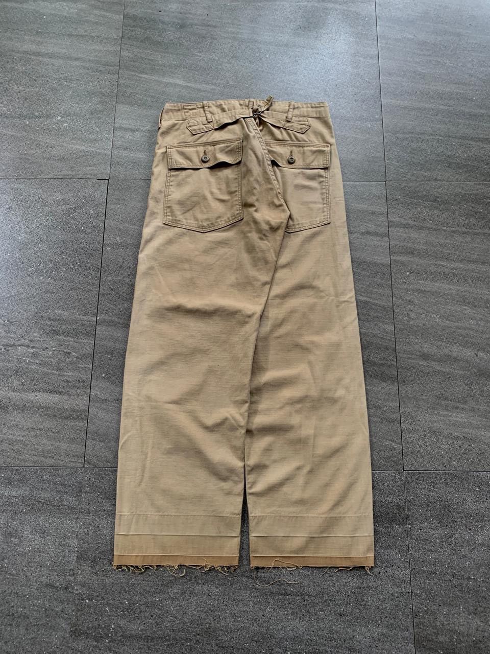 Orslow FREE TAX! Fatigue Faded Pants Size US 28 / EU 44 - 5 Thumbnail