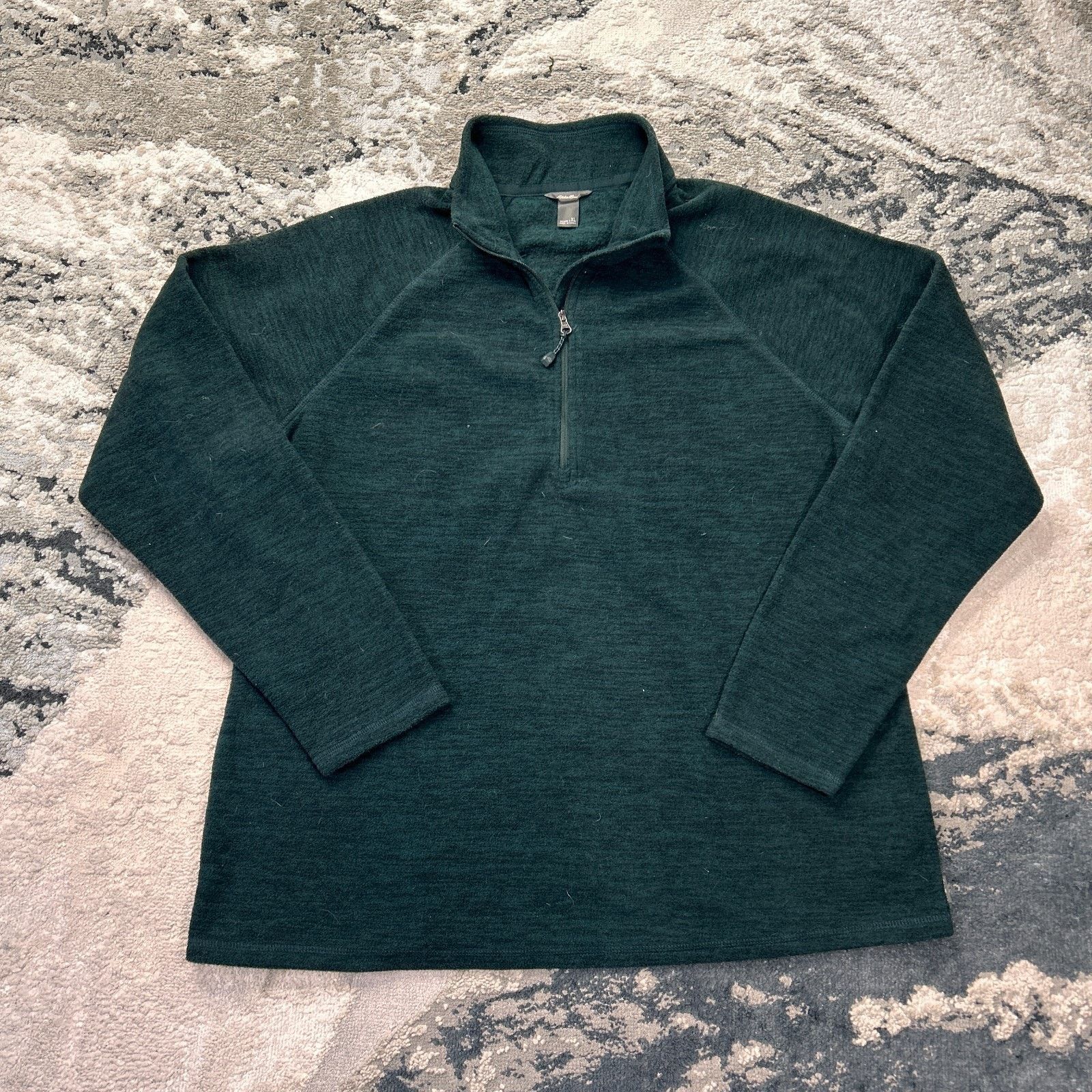 Eddie Bauer Eddie Bauer Sweater Womens XL Green Heather Fleece Lined Size XL / US 12-14 / IT 48-50 - 1 Thumbnail