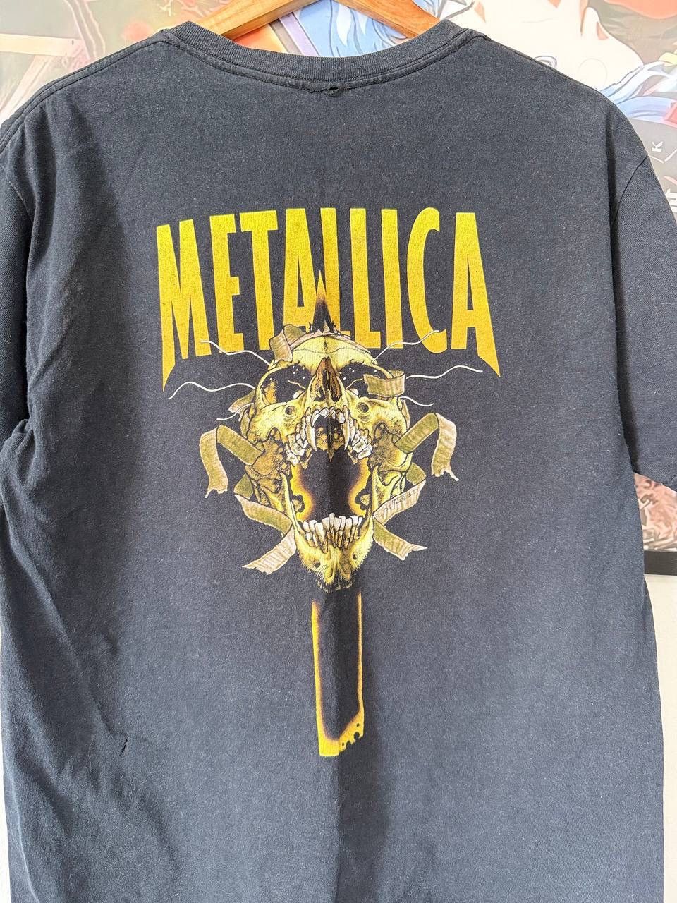 Metallica Vintage Metallica Fan Shirt – Skull Graphic Tee Size US XL / EU 56 / 4 - 9 Thumbnail
