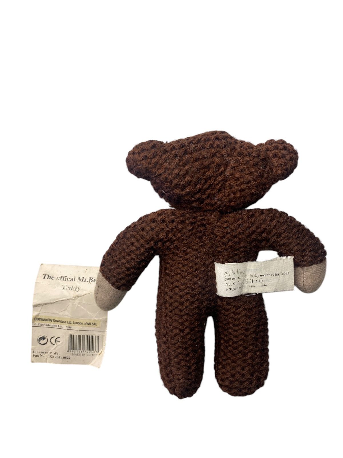 Vintage 1996 Mr Bean Teddy Bear :) Size ONE SIZE - 11 Thumbnail
