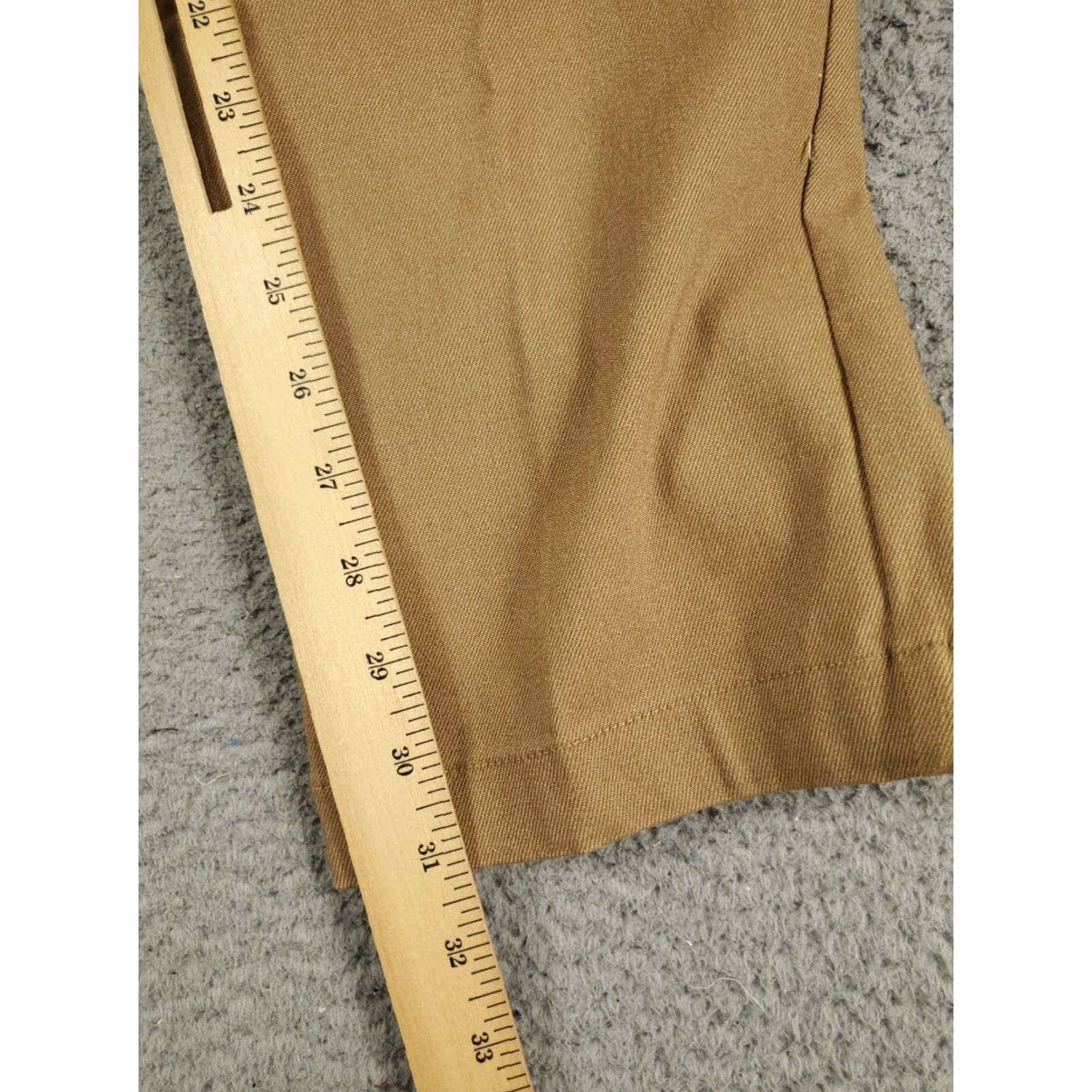 Tommy Hilfiger Tommy Hilfiger Pants Mens 33x32 Blue Chino Flat Front Dress Slacks Size US 33 - 5 Thumbnail