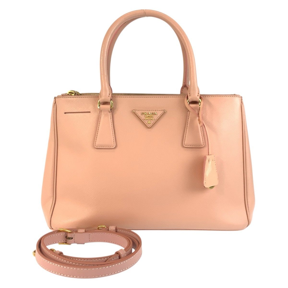 Prada Prada Prada Galleria Saffiano 2way bag Leather Shoulder Bag DUTY FREE for USA Size ONE SIZE - 1 Thumbnail