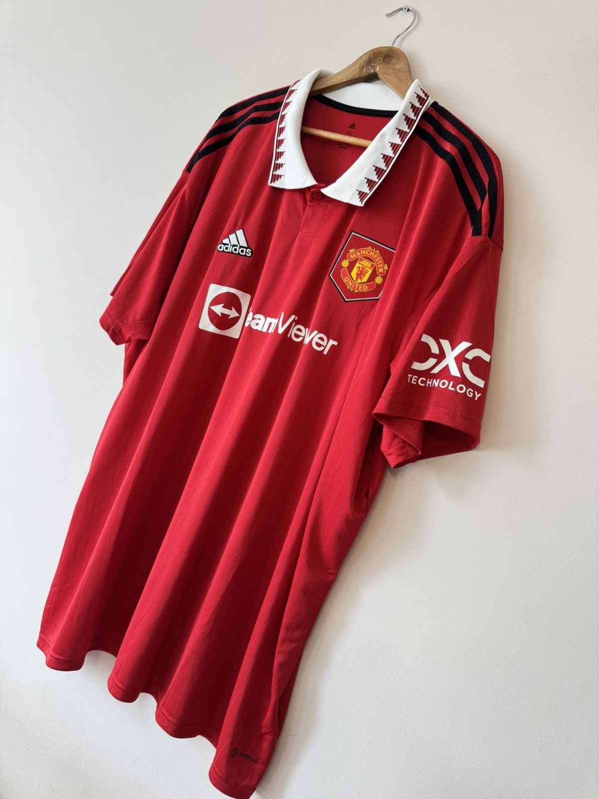 Adidas Manchester United 2022-2023 Home Soccer Jersey Football Kit Size US XXL / EU 58 / 5 - 3 Thumbnail