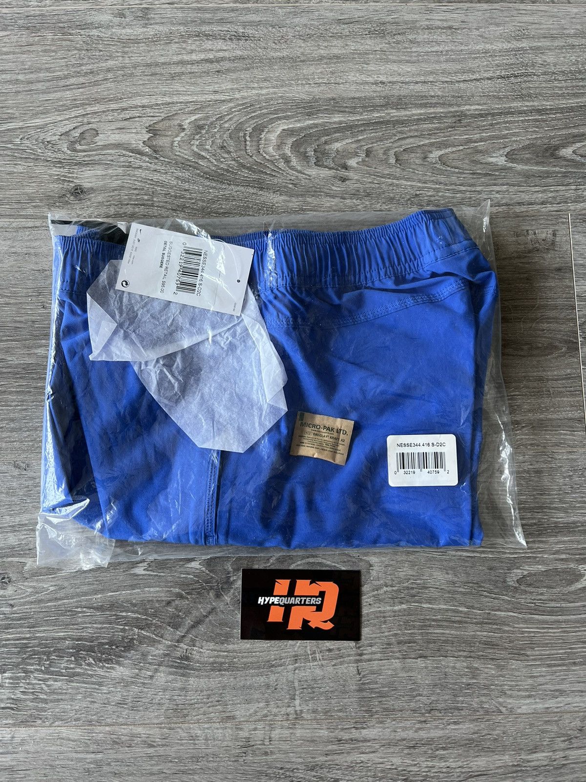 Stussy Stussy x Nike water shorts “Hyper Royal”💙🤍 Size US 29 - 5 Thumbnail