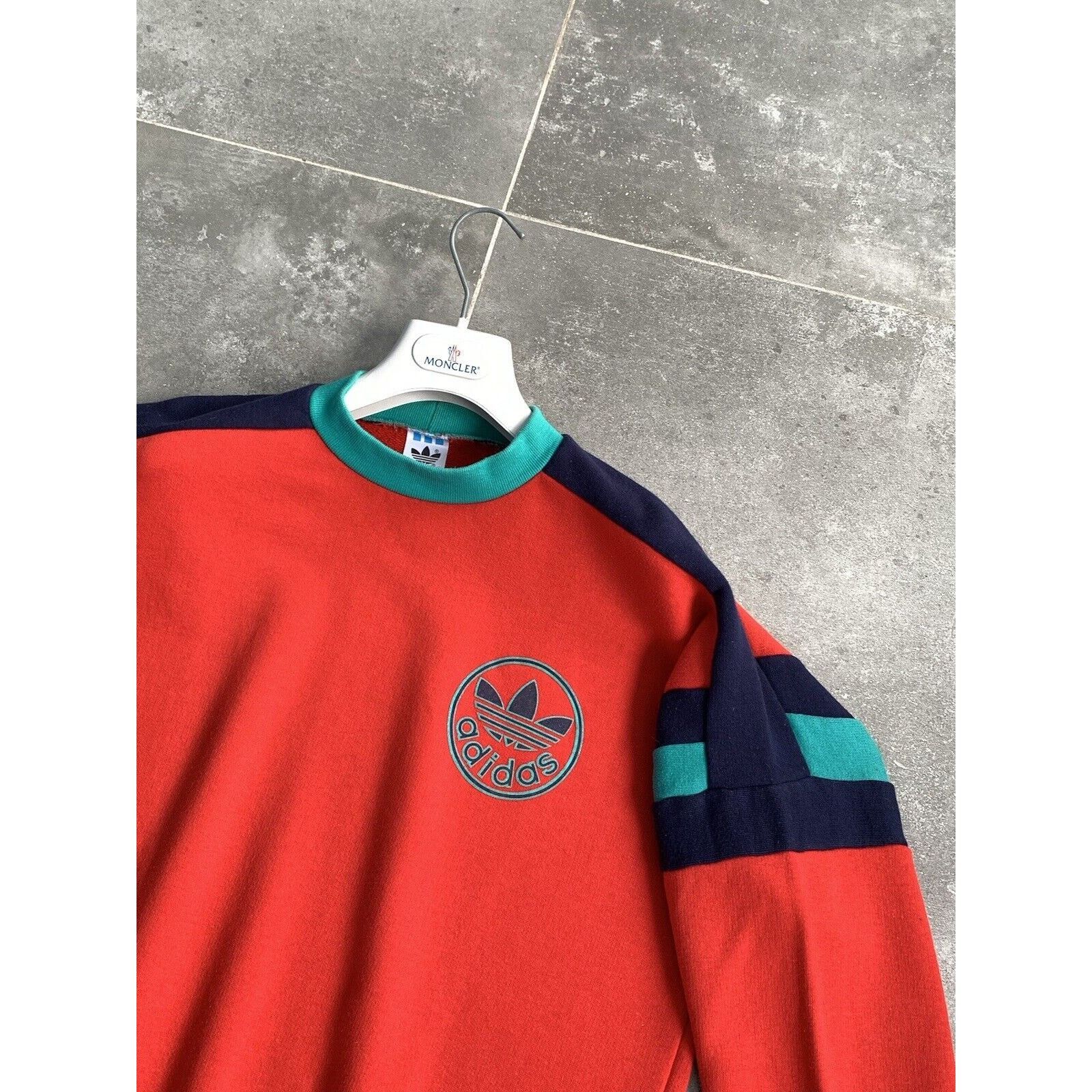 Adidas × Vintage Men's ADIDAS ORIGINALS Sweatshirt 80s Pullover Jumper SZ S Size US S / EU 44-46 / 1 - 17 Thumbnail