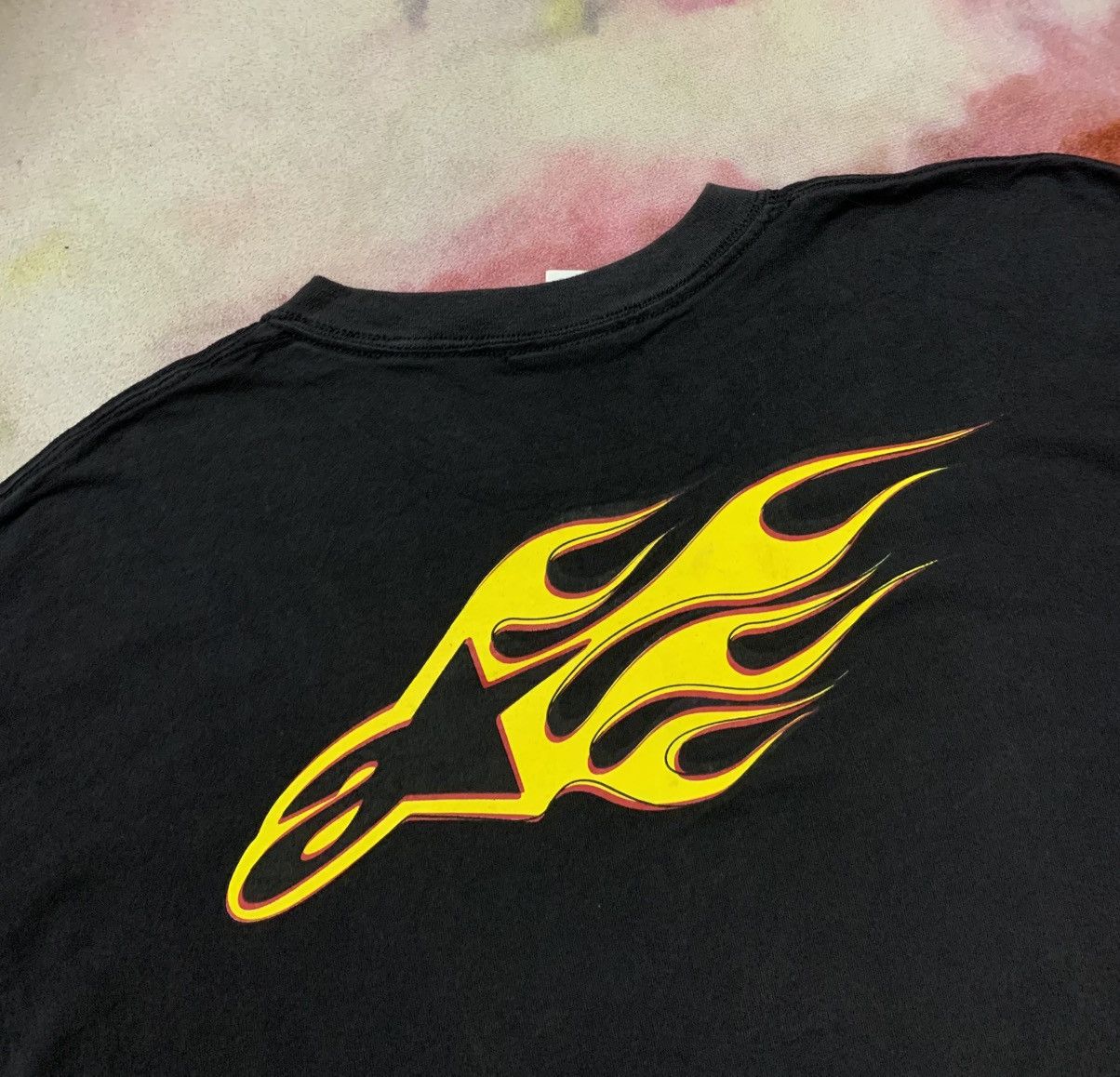 Alpinestars Vintage Alpinestars Racing Flame Logo JT Honda Sinisalo Size US L / EU 52-54 / 3 - 3 Thumbnail