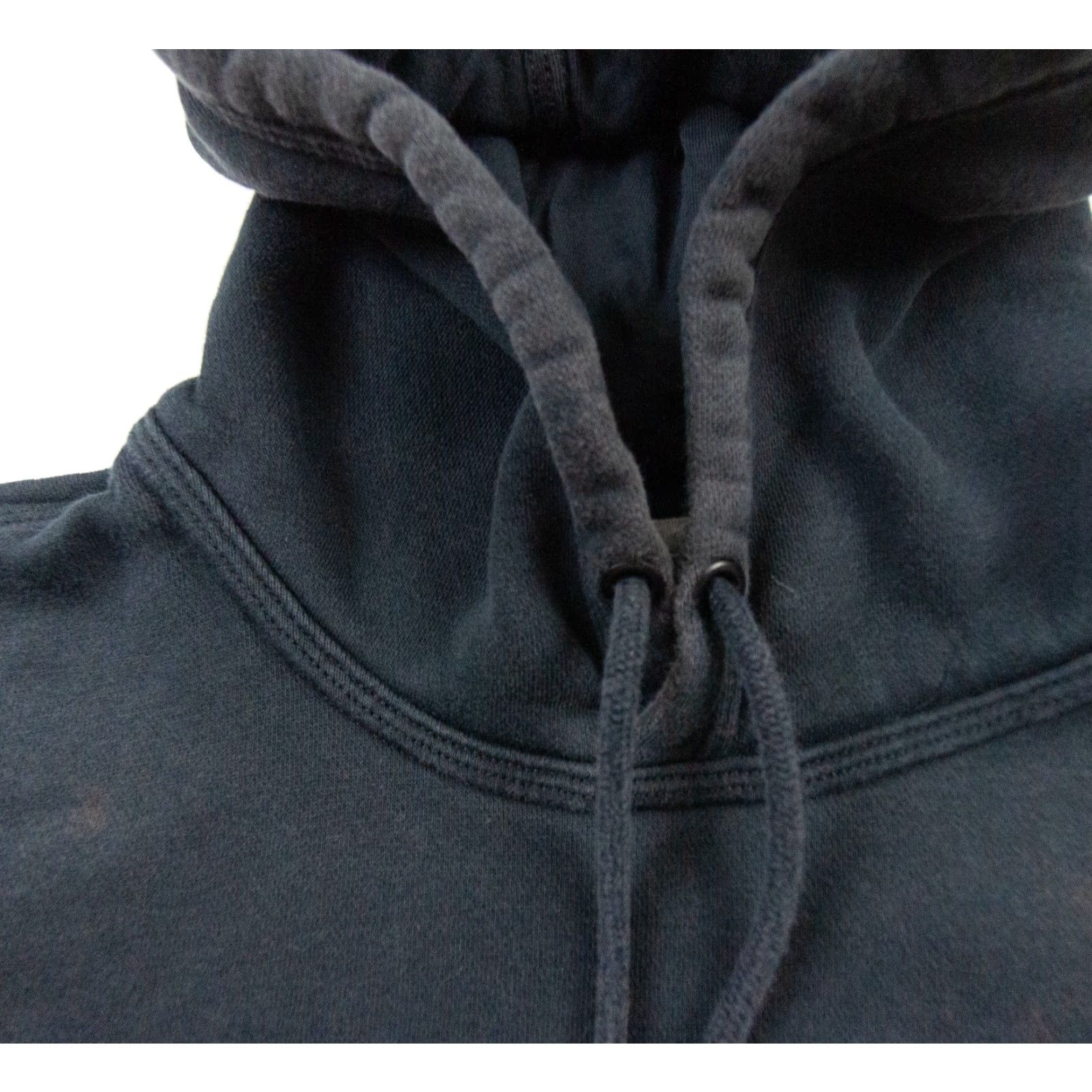 Nike VINTAGE Nike Sweatshirt Mens Medium Black Hoodie Pullover Swoosh Adult Sweater Faded Size US M / EU 48-50 / 2 - 5 Thumbnail
