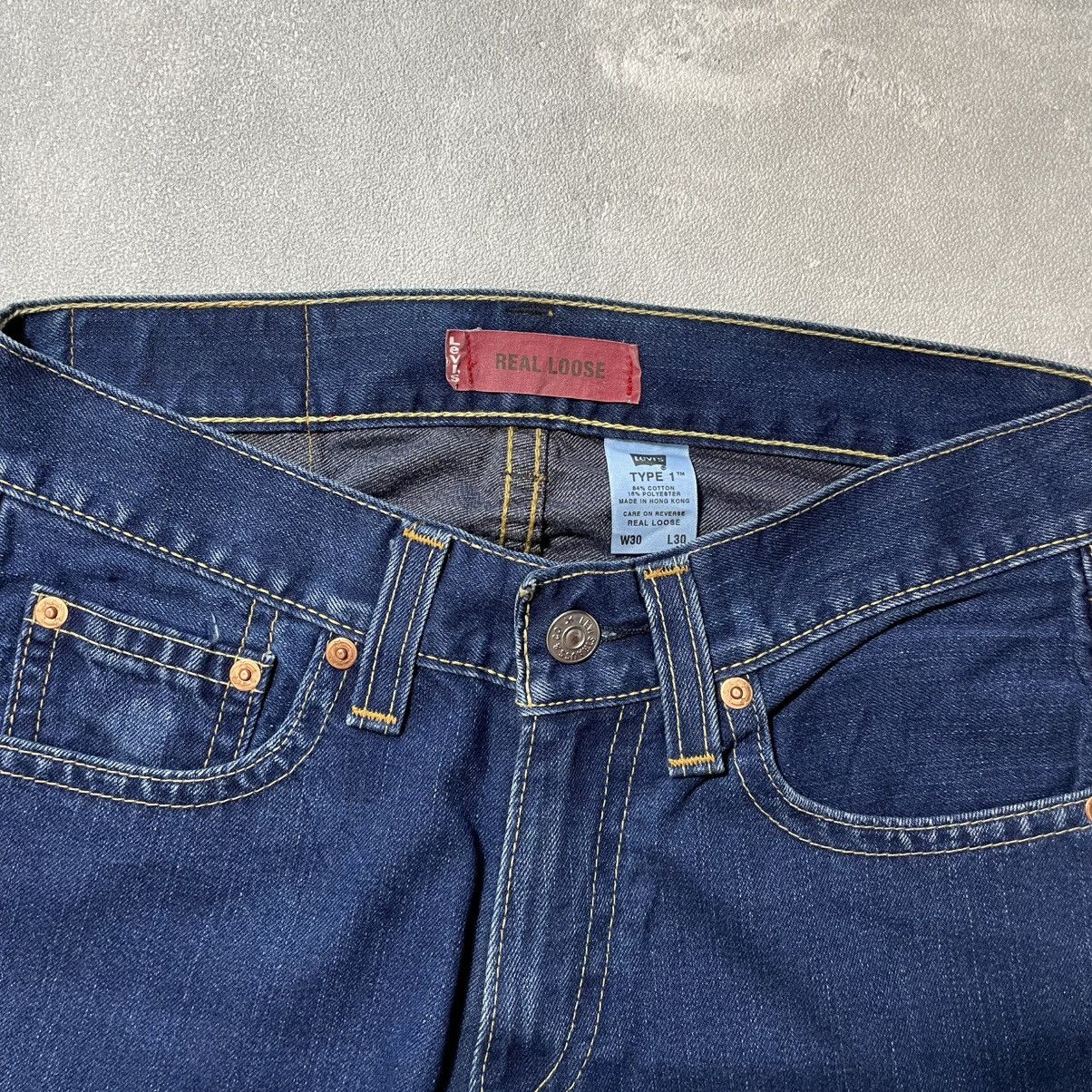 Levi's Vintage Clothing Levis Blue Denim Loose Fit Size US 34 / EU 50 - 5 Thumbnail