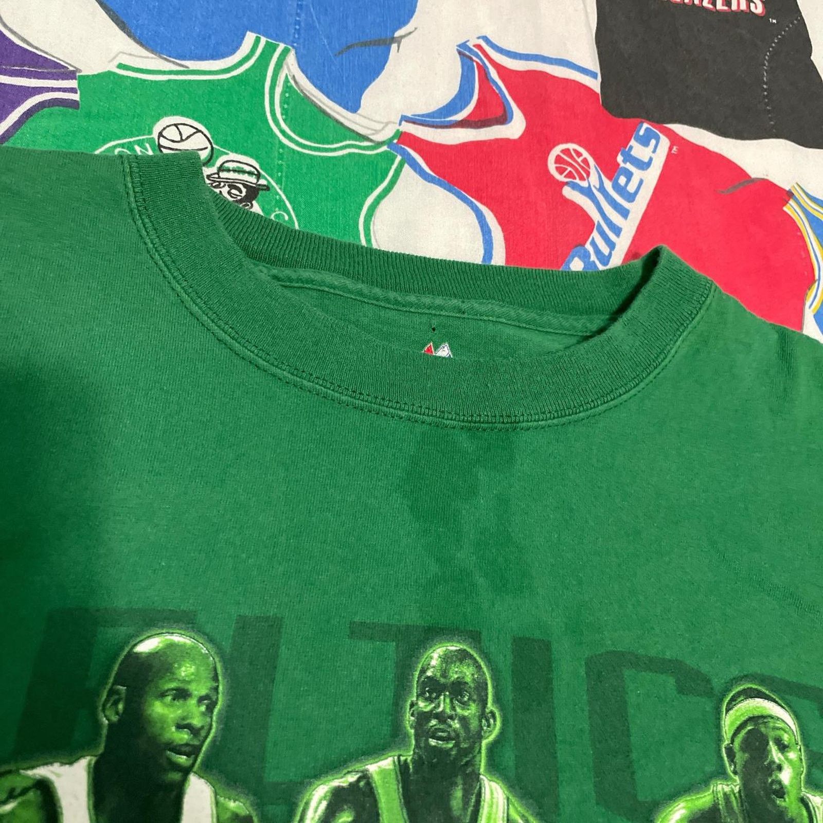 Majestic × NBA Y2K 2008 NBA Boston Celtics Paul Pierce Kevin Basketball Tee Size US XL / EU 56 / 4 - 5 Thumbnail