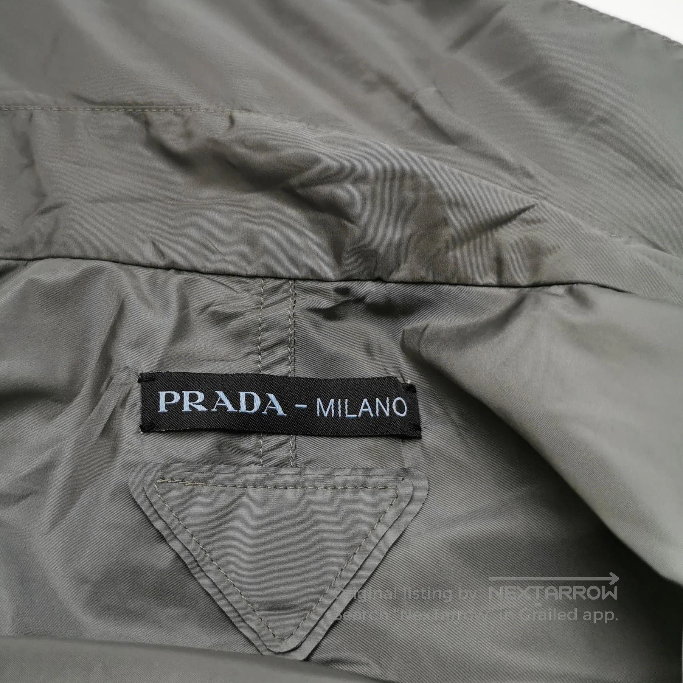 Prada Prada Solid-colored Waistcoat Trench Coat Size 4. Size US L / EU 52-54 / 3 - 1 Thumbnail