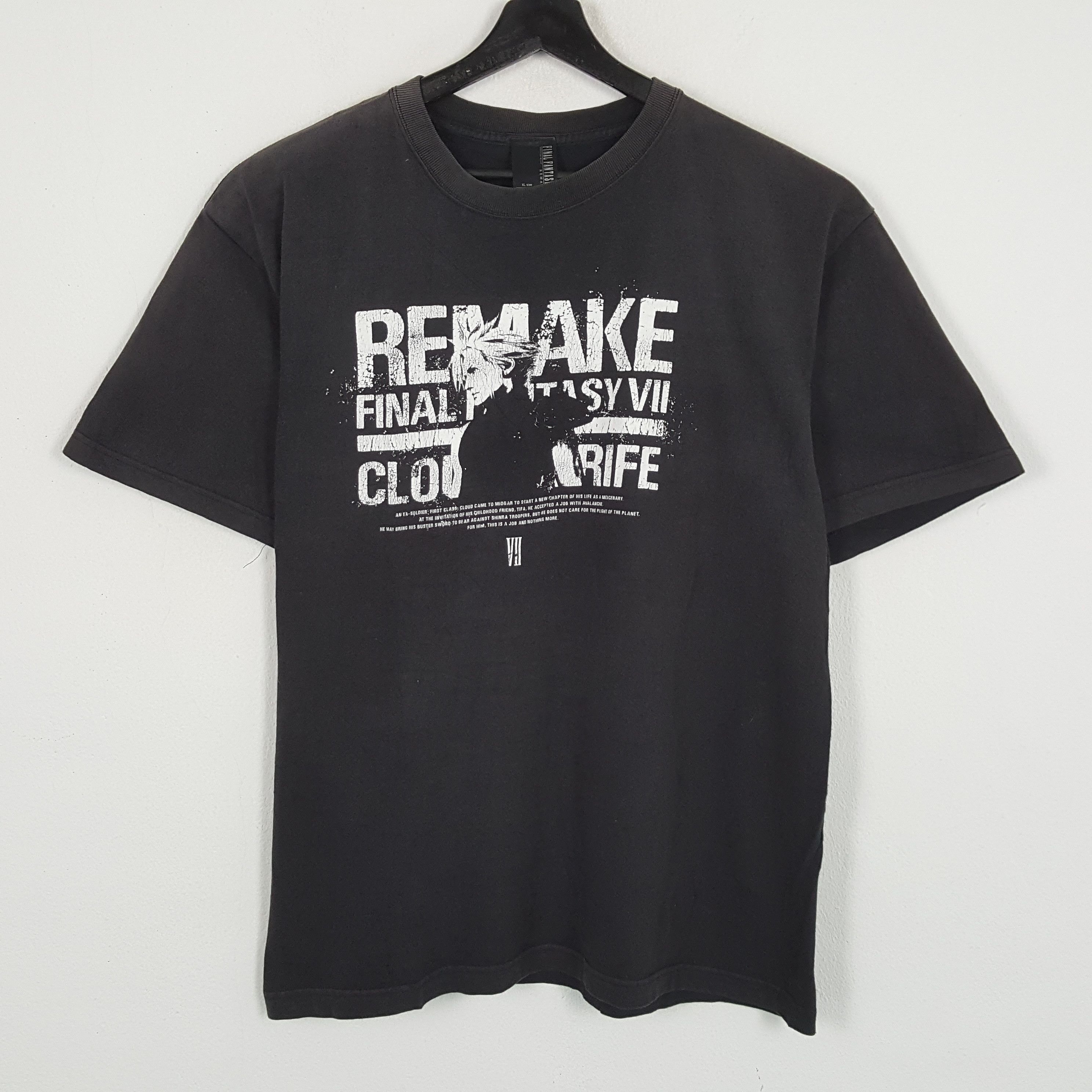 FINAL FANTASY VII Games Tshirt Promo Style